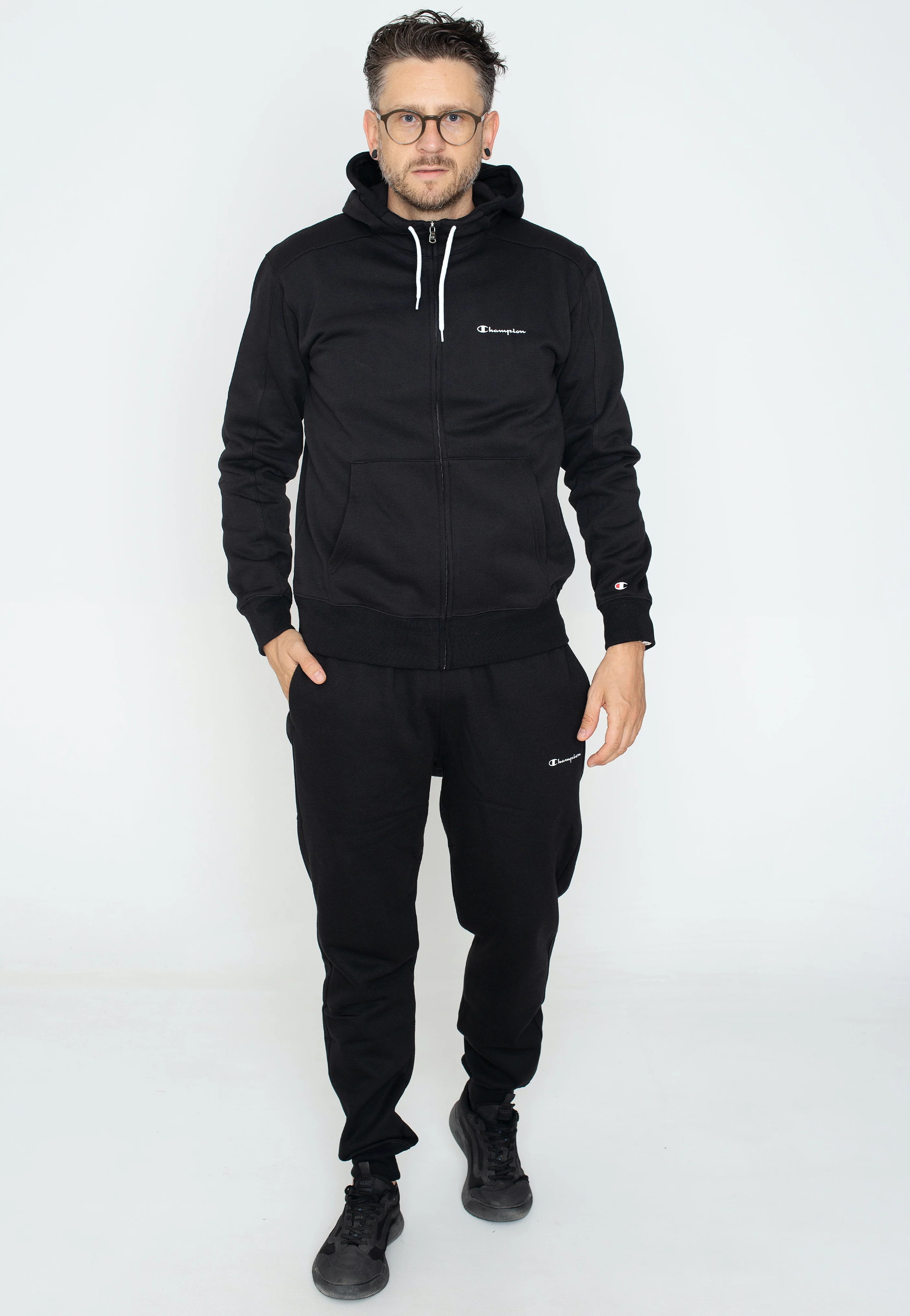 Hooded Full Zip Black Beauty - Tracksuit - Image 3