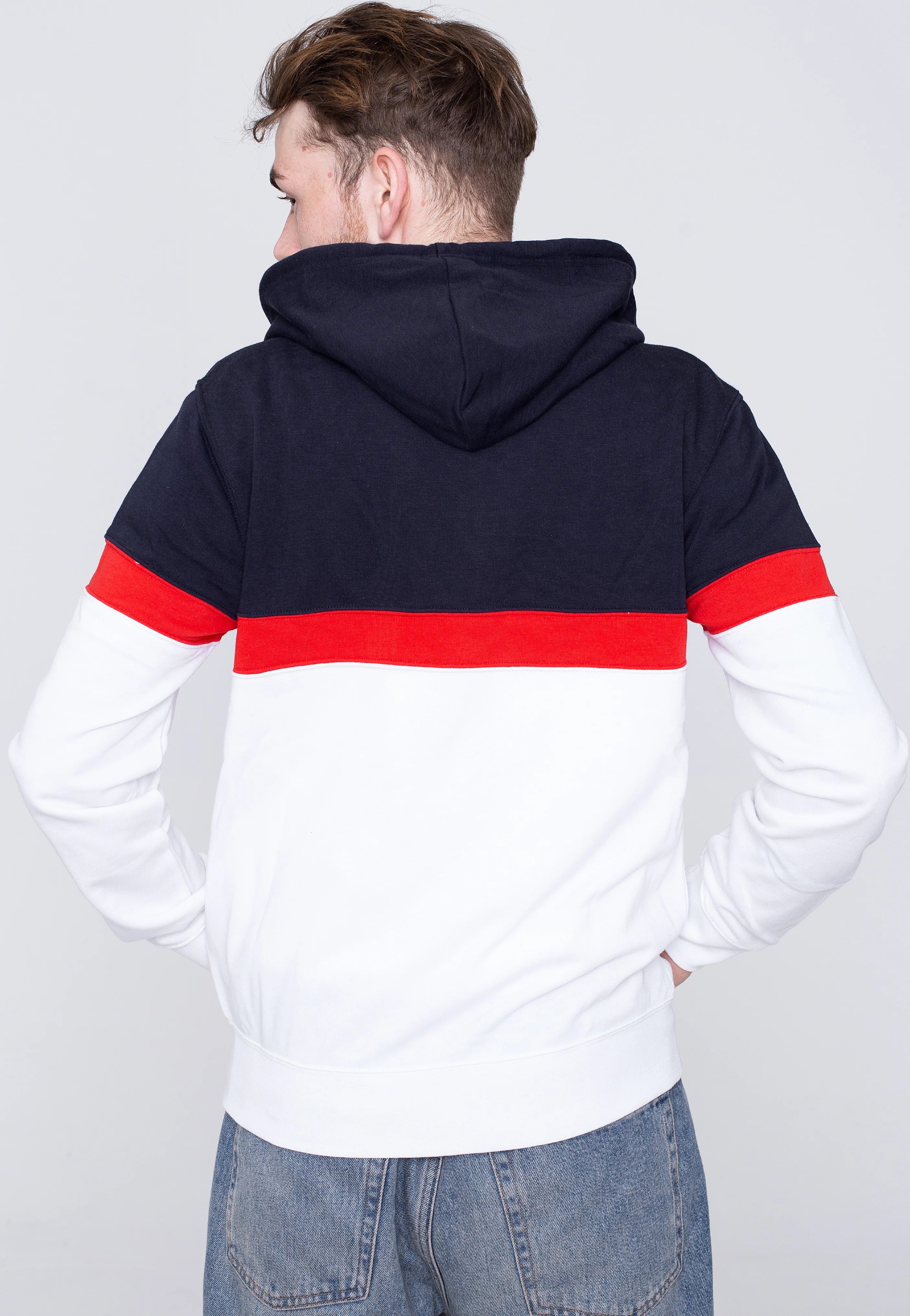 Hooded Full Zip WHT/NNY/NNY/HRR - Tracksuit - Image 3