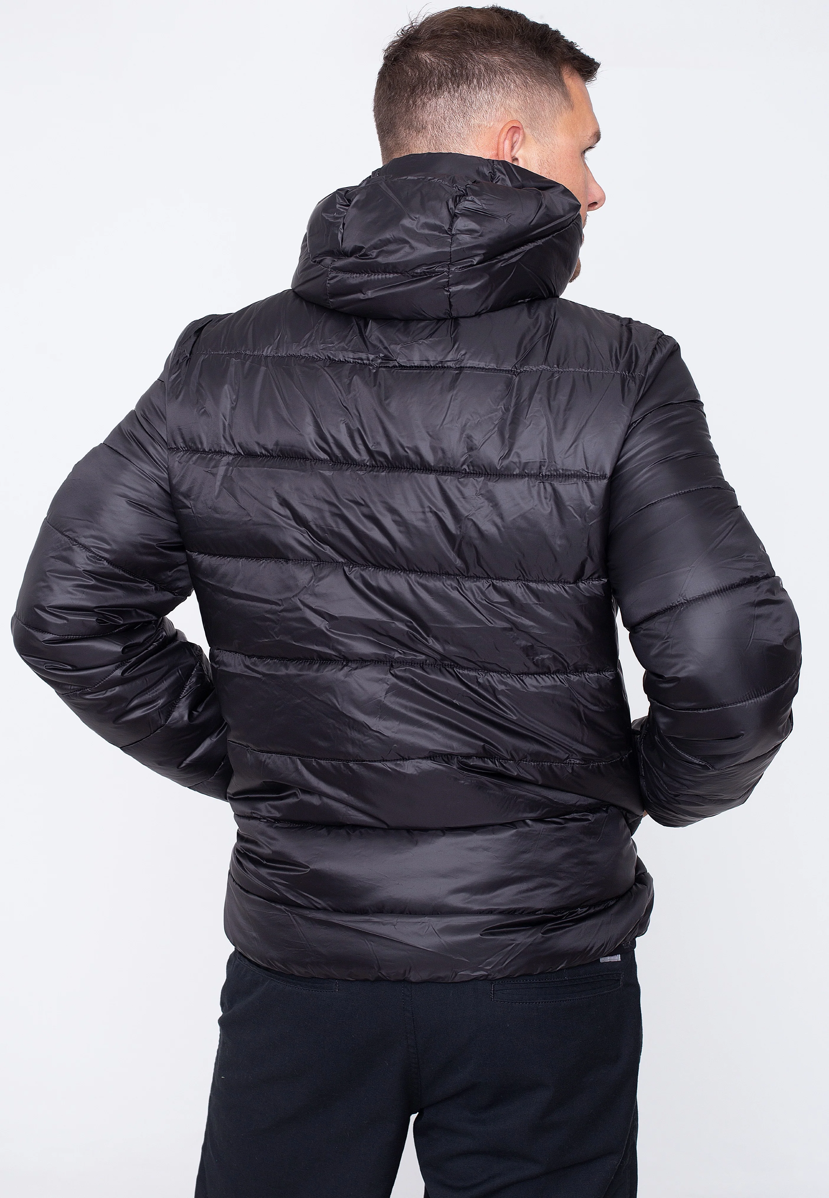 Hooded Pocket Logo NBK/GRDKM/ALLOVER - Jacket - Image 5