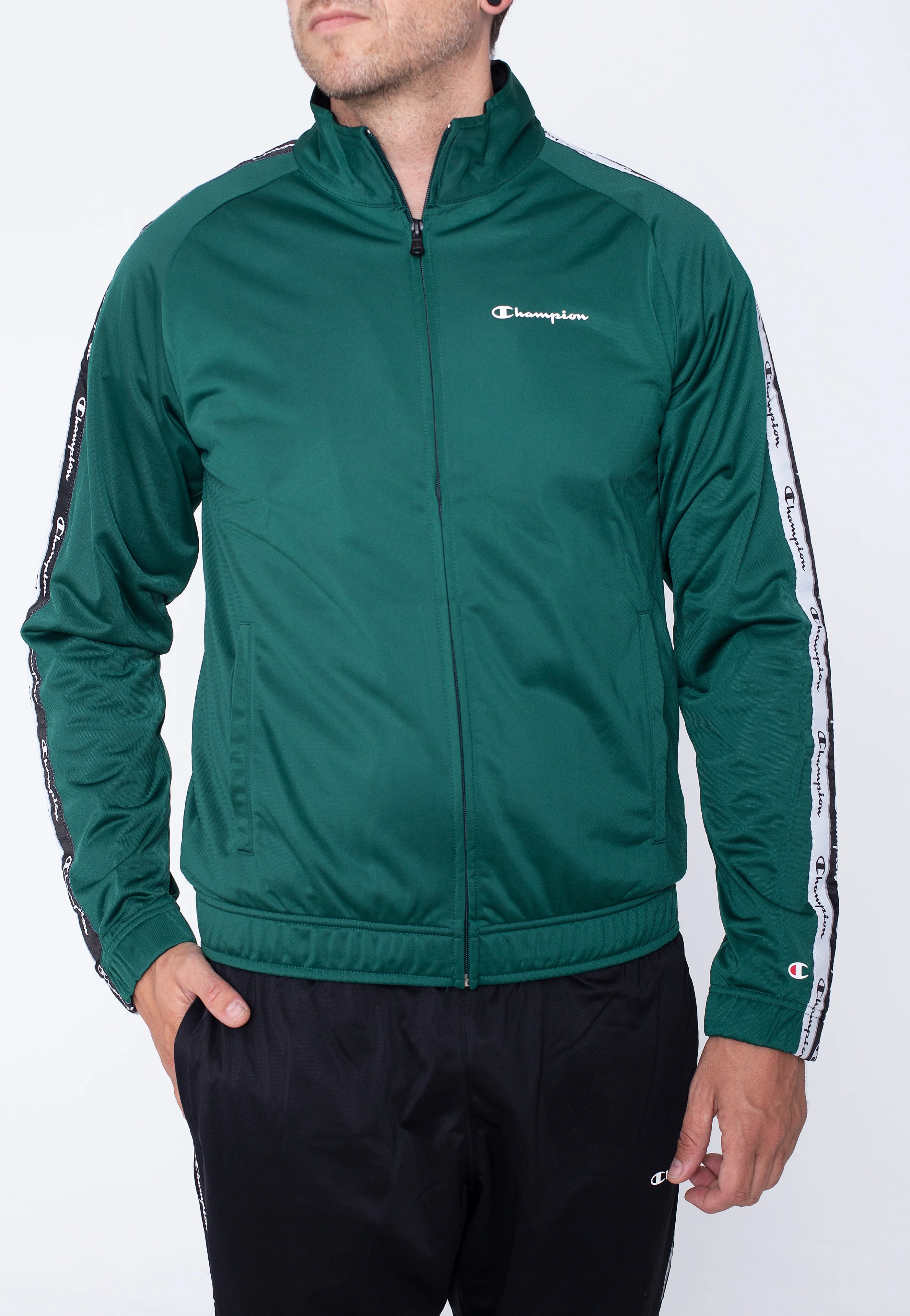 Poly Warpknit Small Logo HLG/NBK/NBK - Tracksuit - Image 2