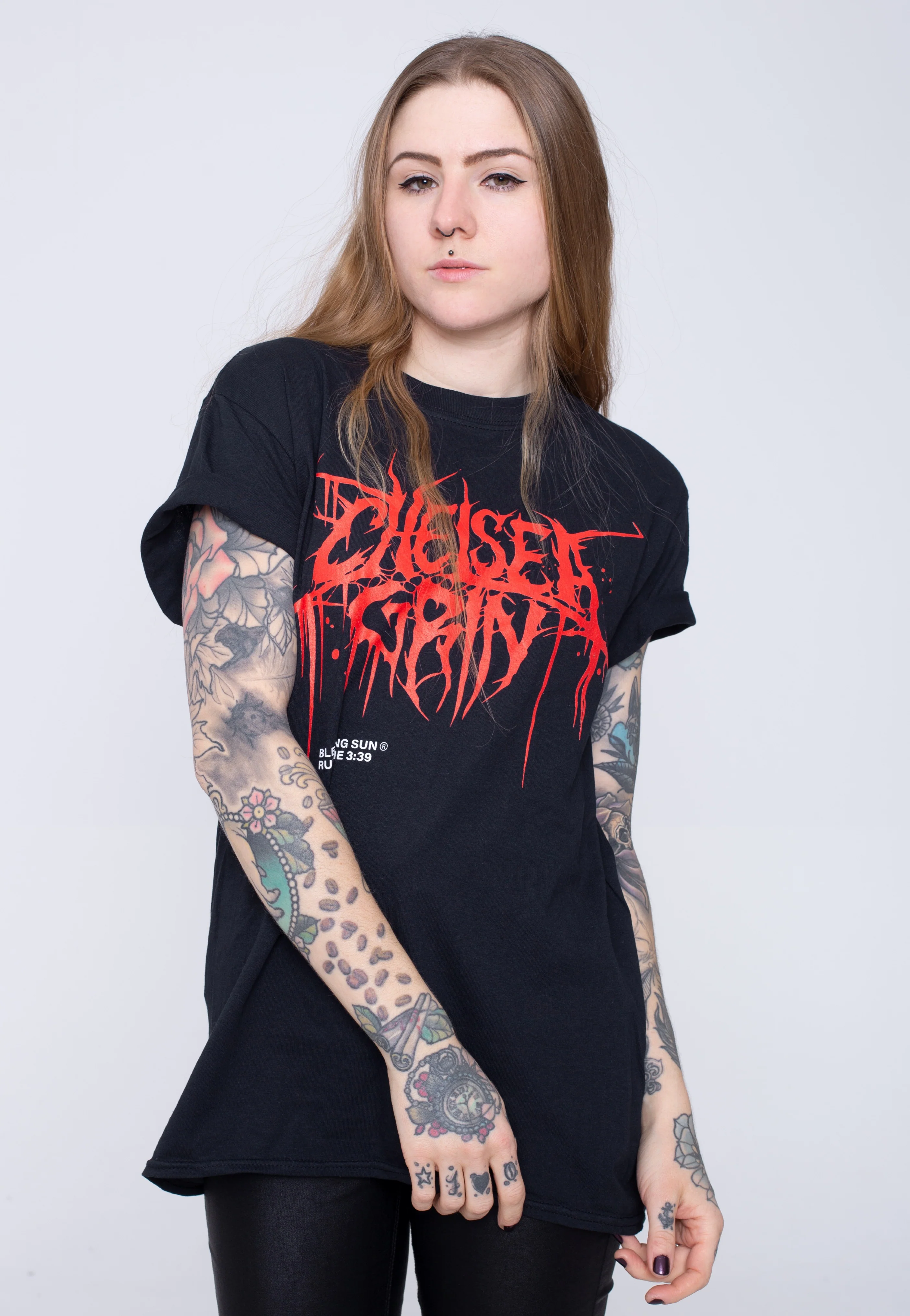 Bleeding Sun Symbols - T-Shirt - Image 5