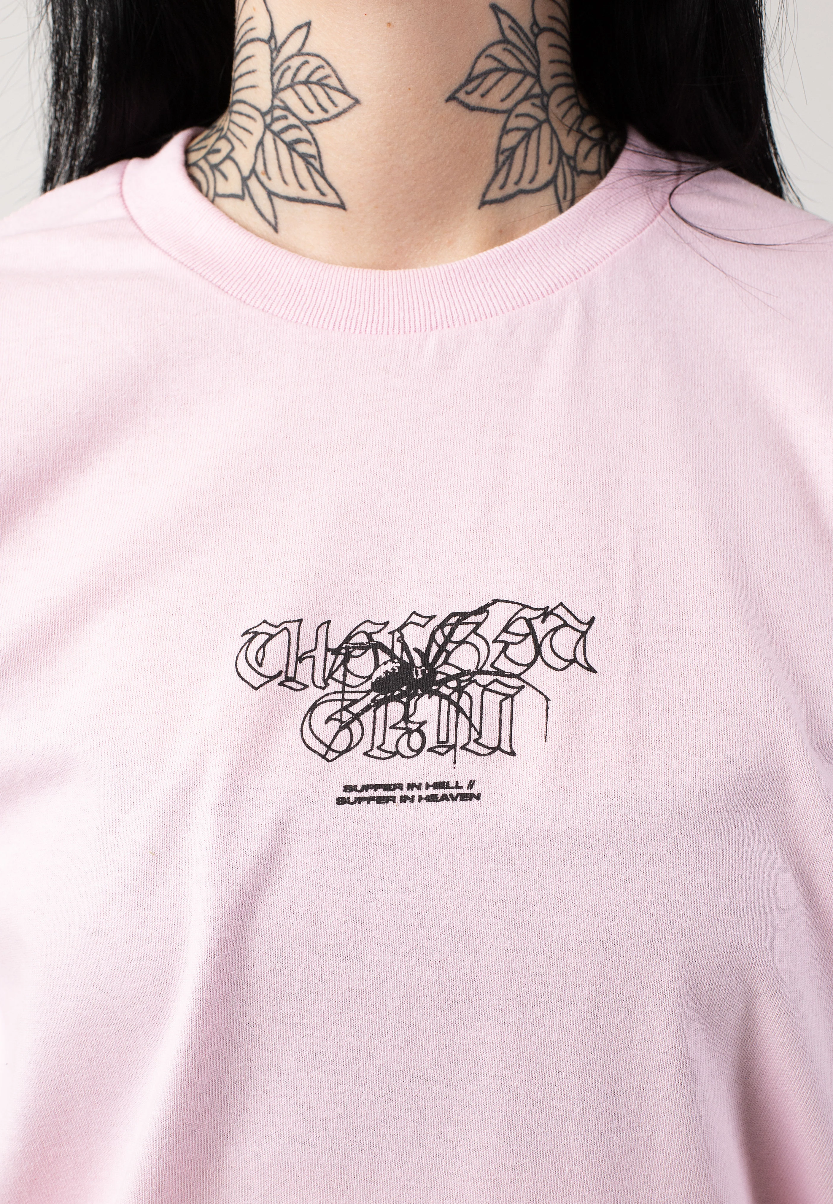Spider Light Pink - T-Shirt - Image 7