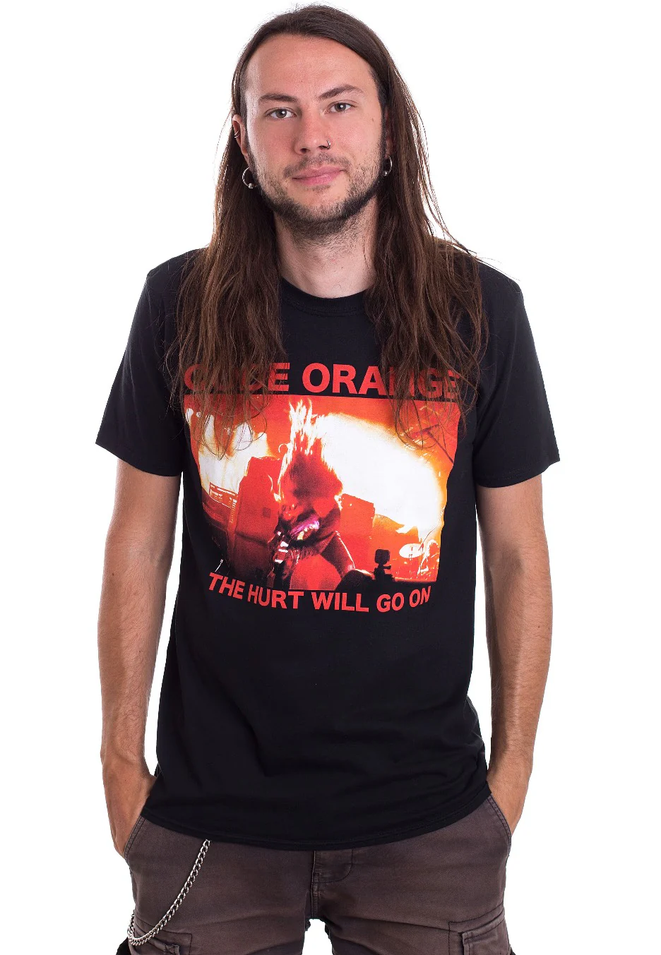 Red Hurt Photo - T-Shirt - Image 3
