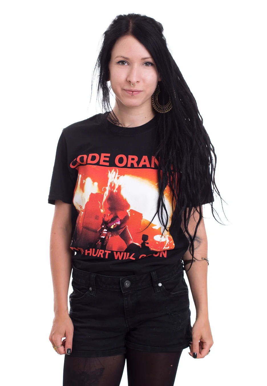 Red Hurt Photo - T-Shirt - Image 5