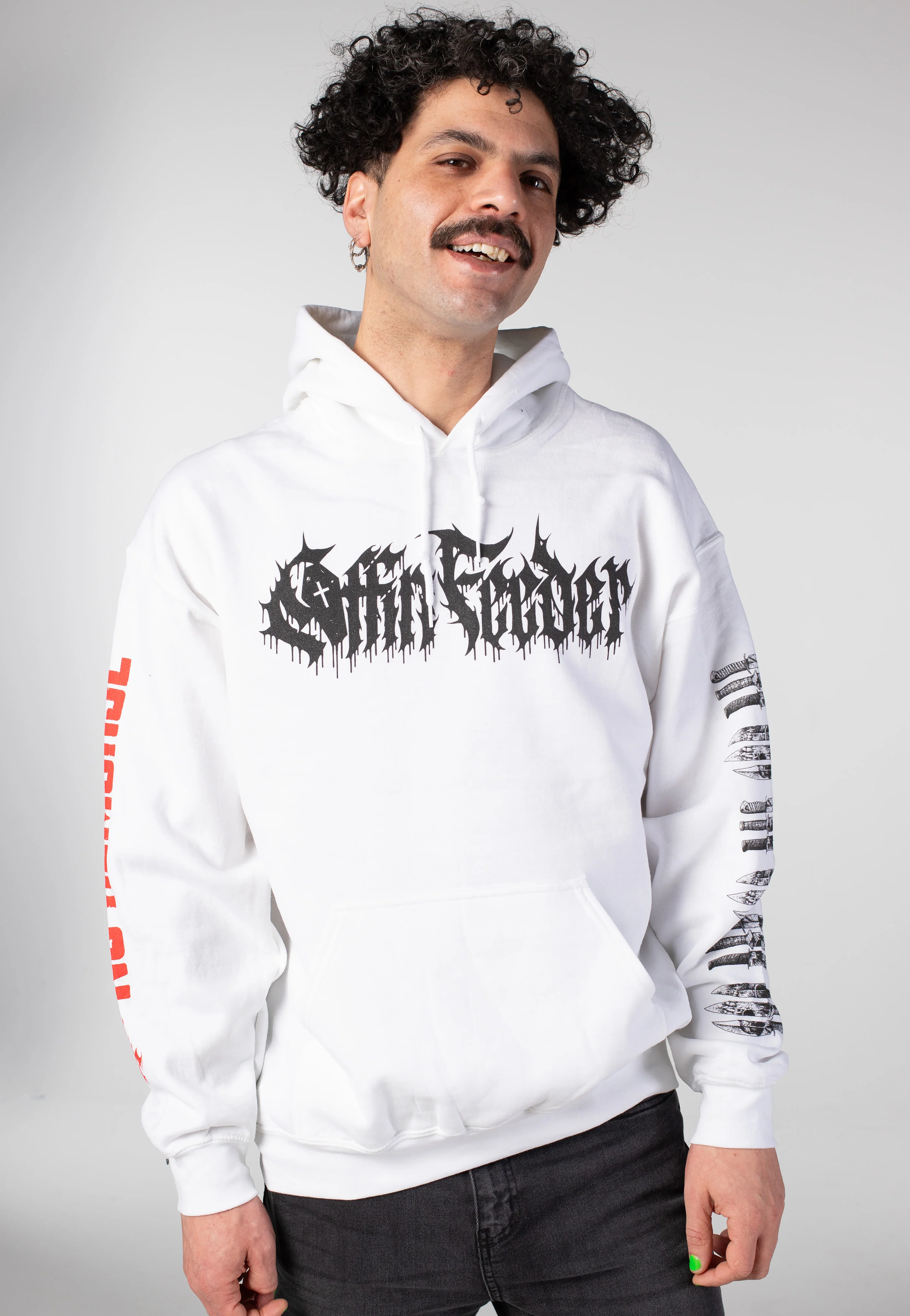 No Forgiveness White - Hoodie