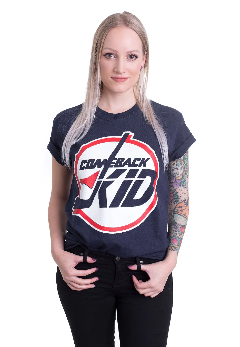 Circle Navy - T-Shirt - Image 5