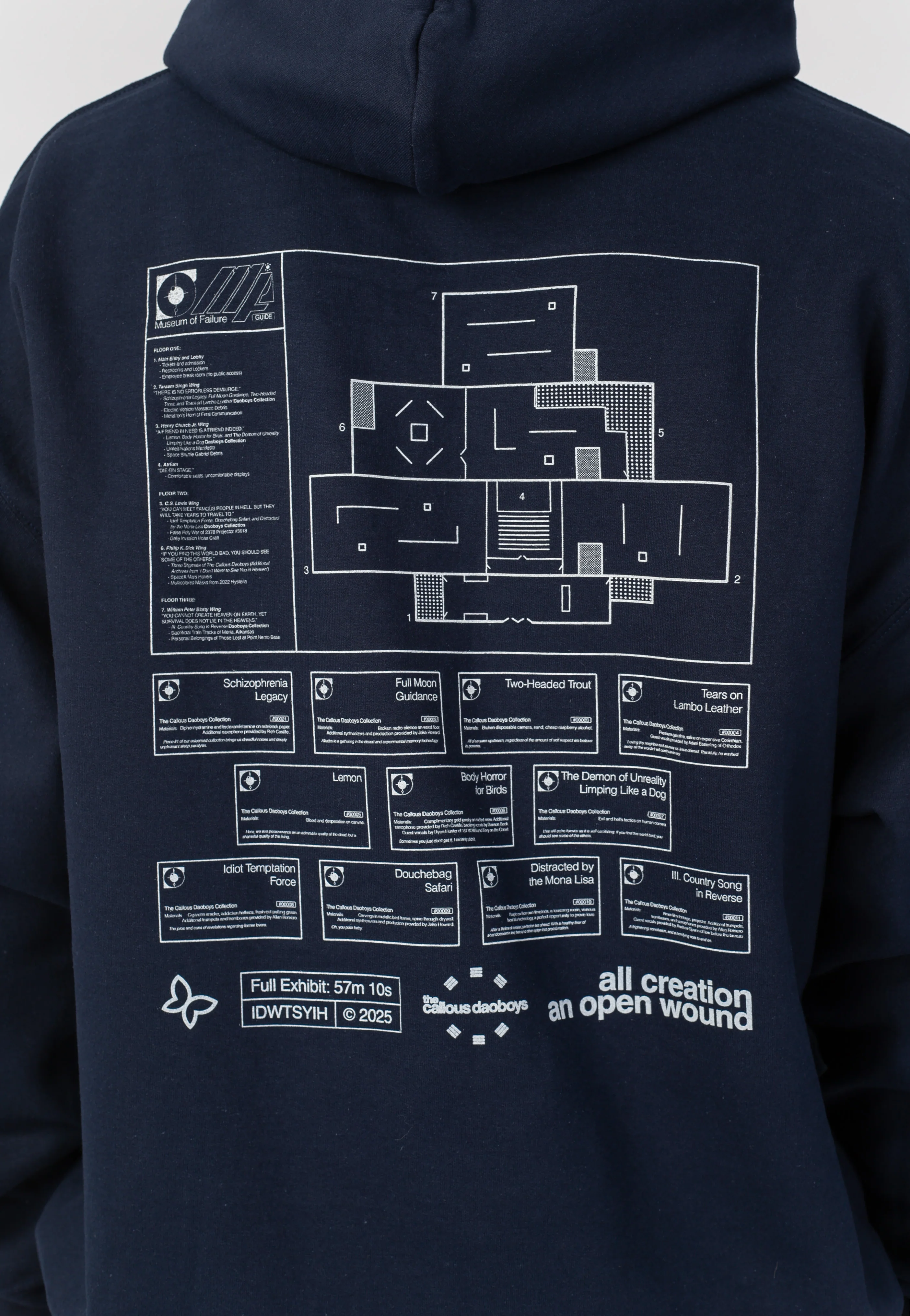 Credits Navy - Hoodie - Image 13