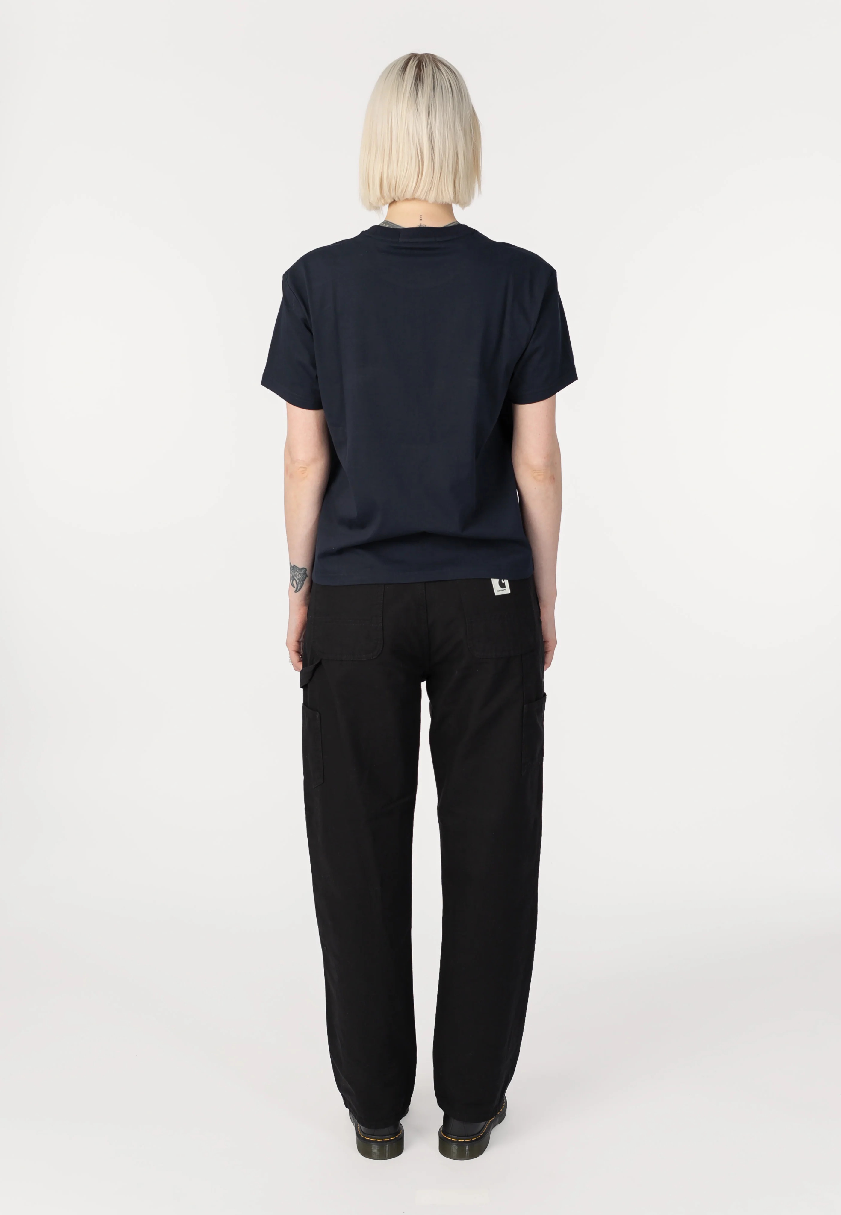 Crew Neck Navy - T-Shirt - Image 6