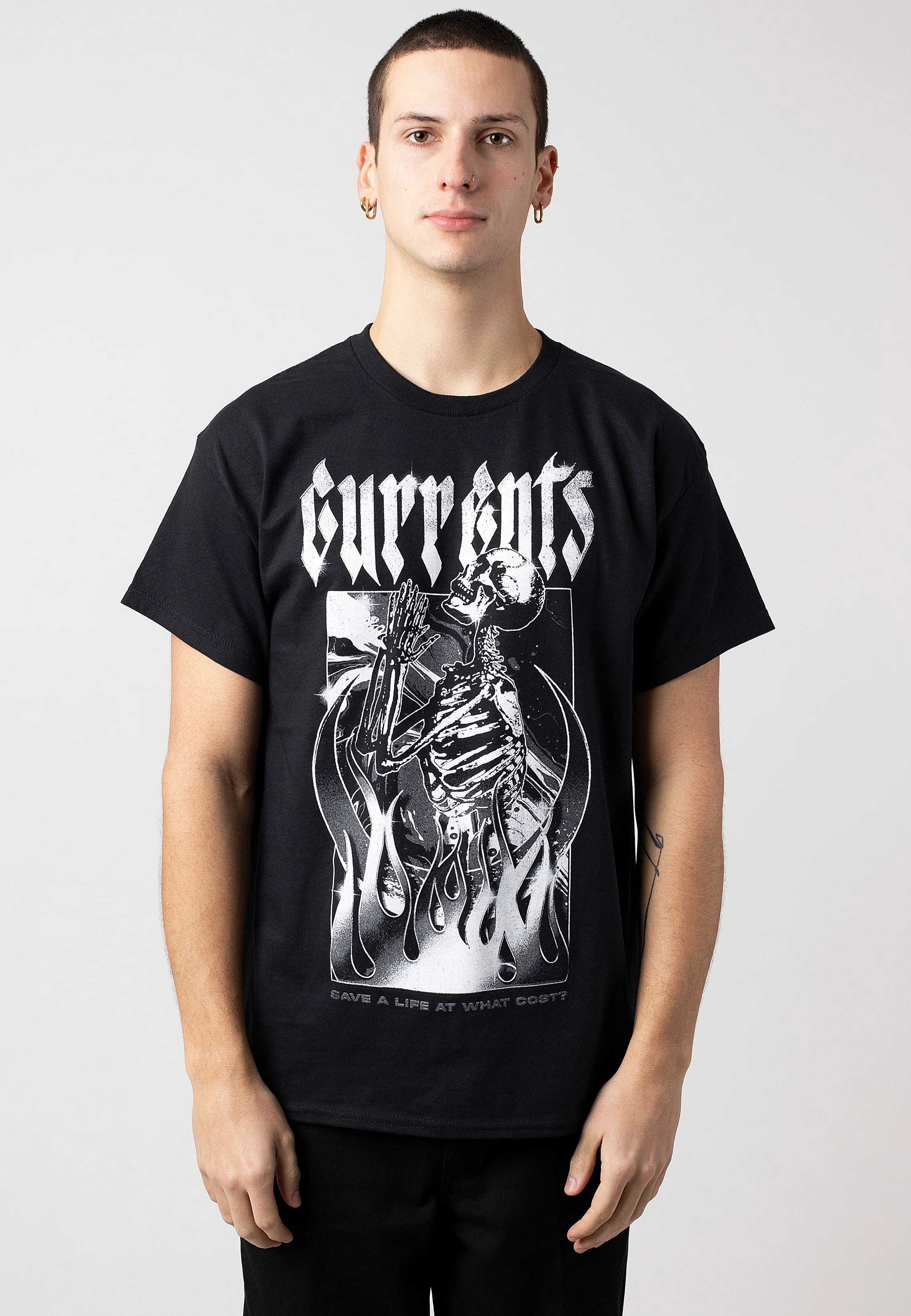 Save A Life Skull - T-Shirt - Image 3