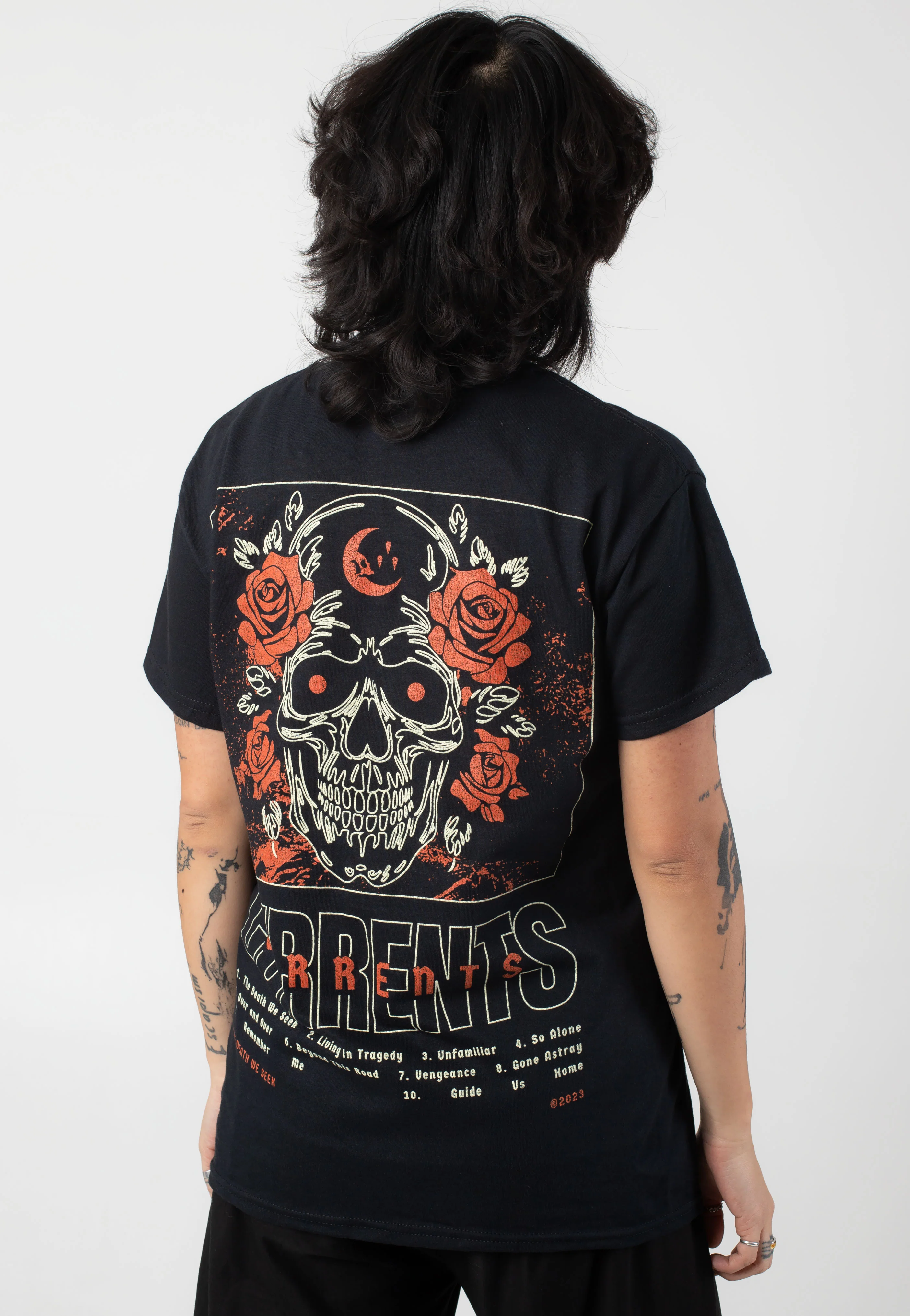 Skull & Rose - T-Shirt - Image 6