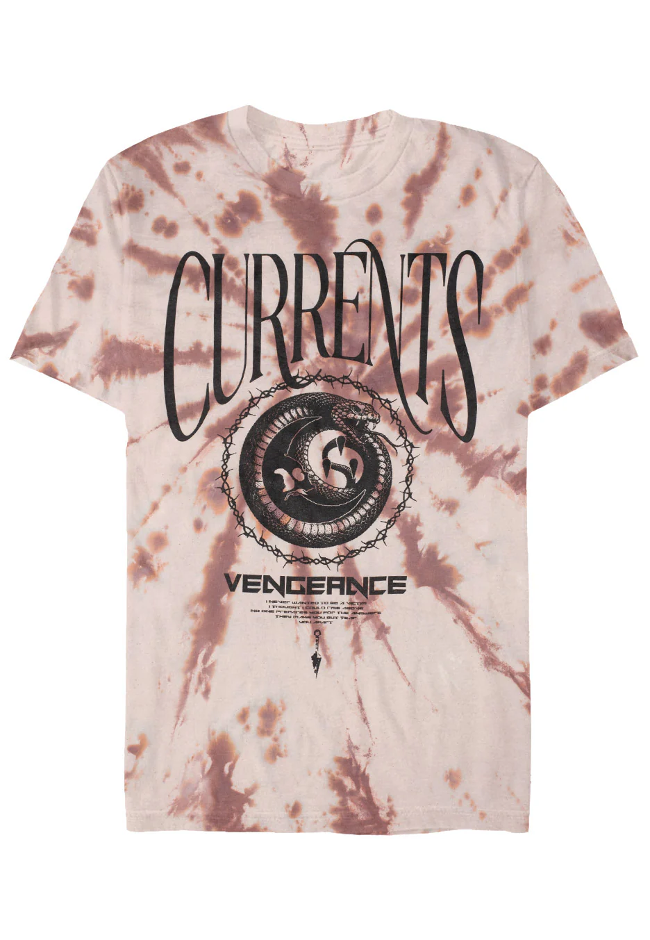 Vengeance Cream Tie Dye - T-Shirt - Image 7