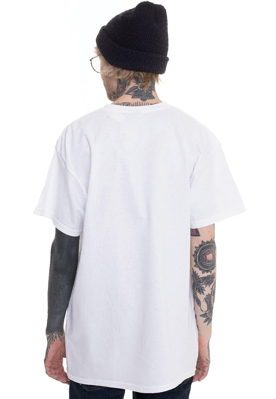 I Want To Leave Reflective White - T-Shirt - Image 3