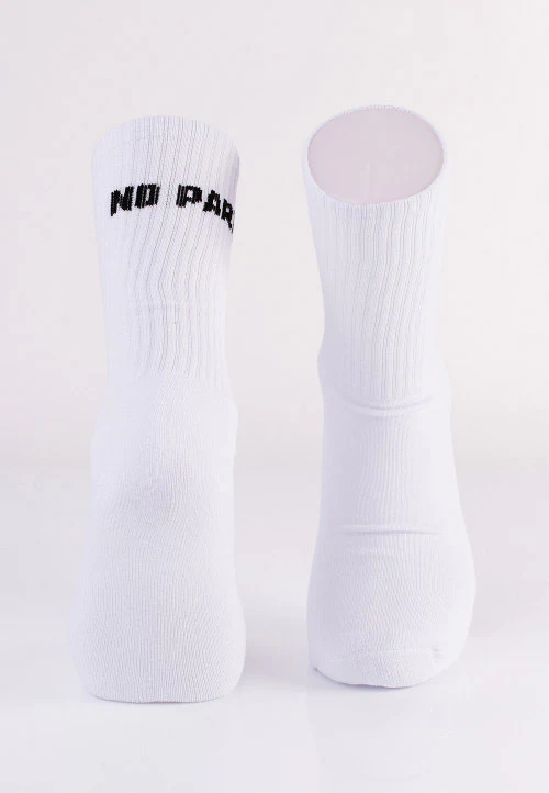 No Pits No Party White - Socks - Image 7