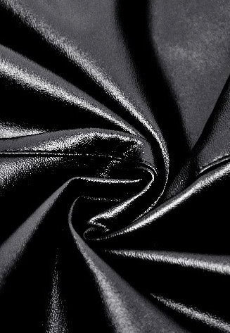 Black PU Leather Armor Knight - Pants - Image 11