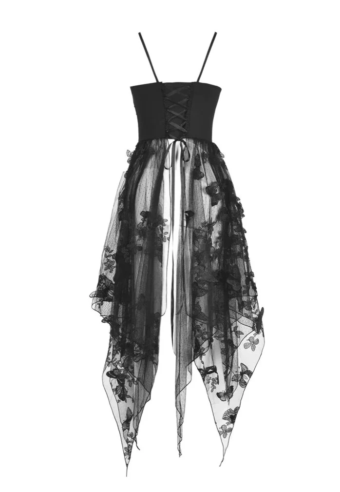 Gothic Sexy Butterfly Strap - Dress - Image 7