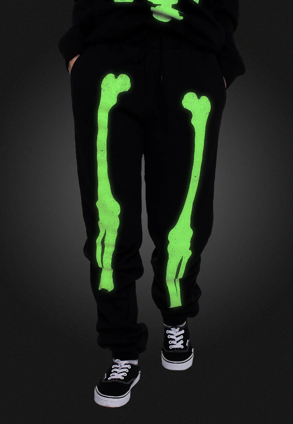 Skeleton Glow In The Dark - Sweat Pants - Image 6
