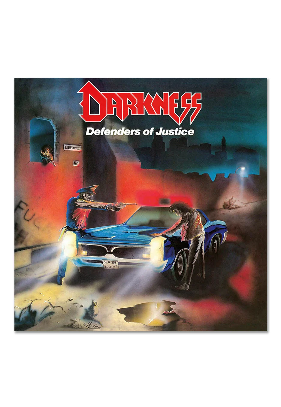Defenders Of Justice Ltd. Orange/Black - Marbled Vinyl - Image 2