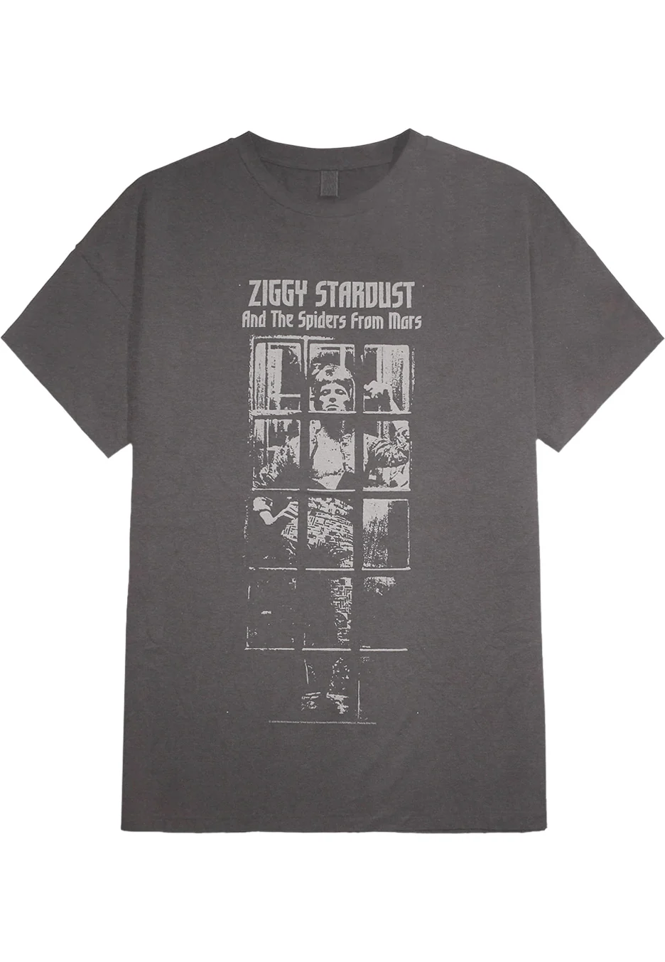 Ziggy Stardust Grey - T-Shirt