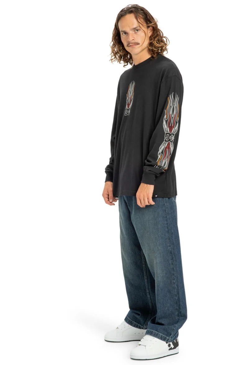 Burn Out Black - Longsleeve - Image 2