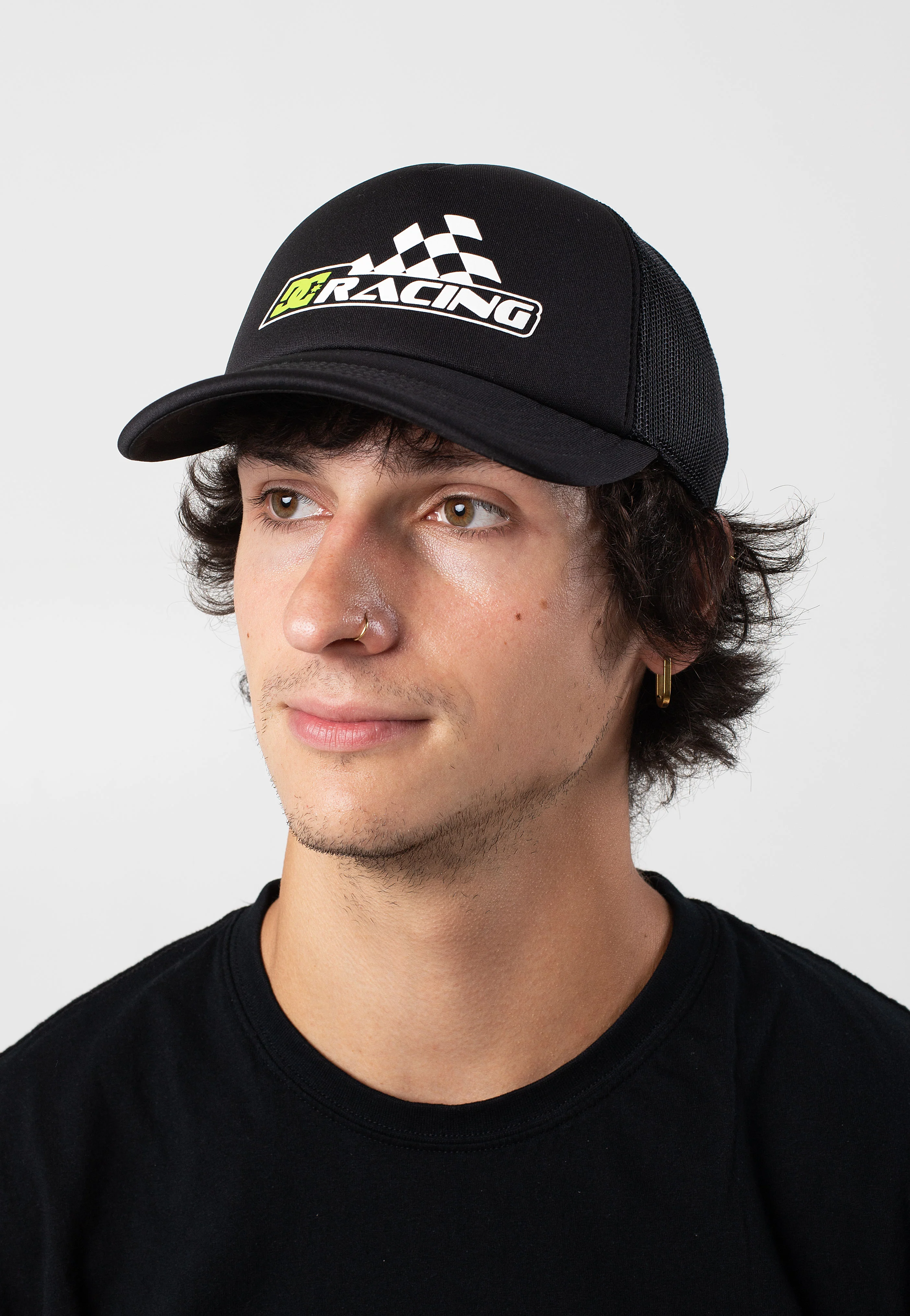 DC Racing Trucker Black - Cap - Image 2