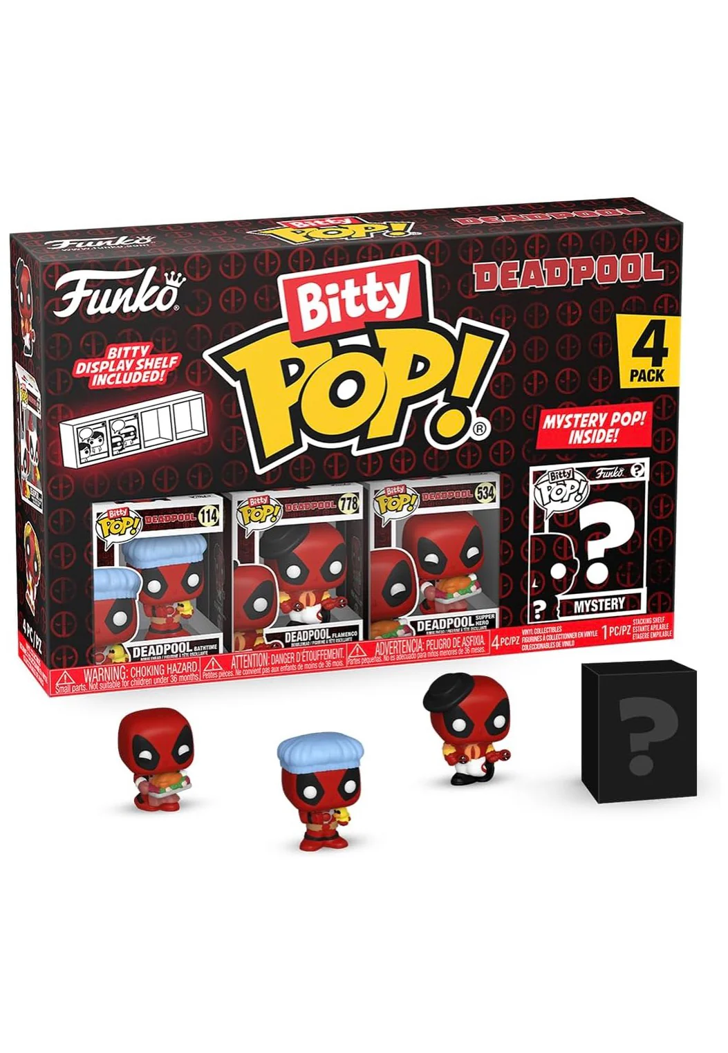 Bathtime Bitty POP! 4PK - Funko Pop