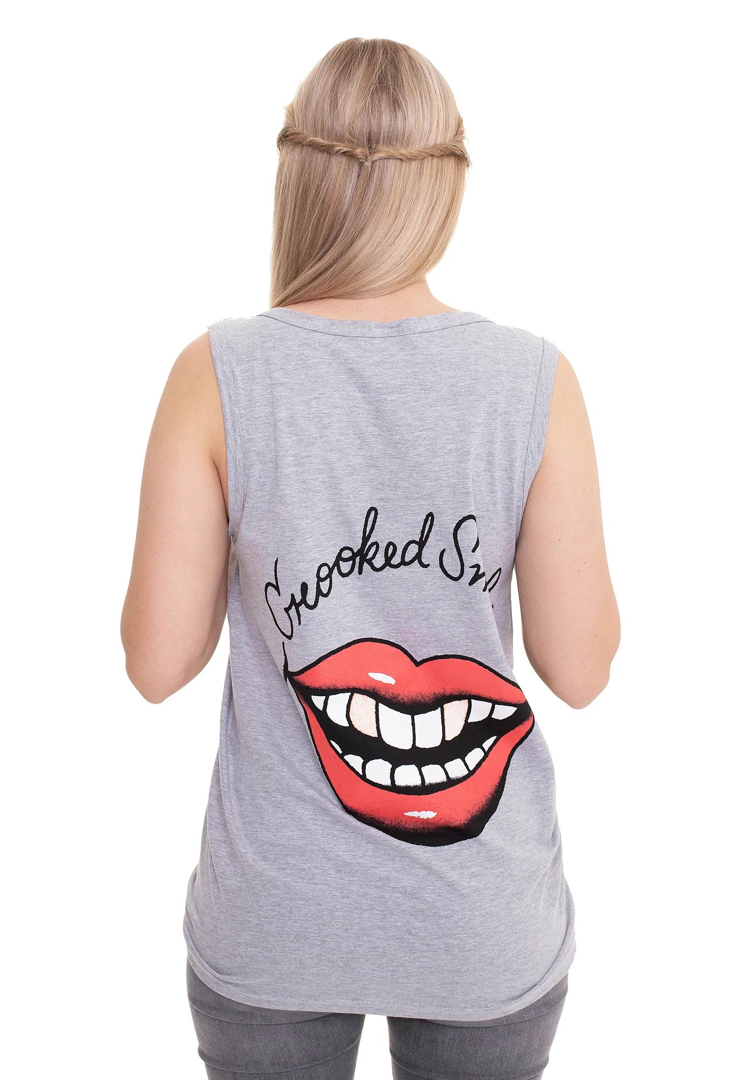 Crooked Smile Sportsgrey - Tank - Image 6