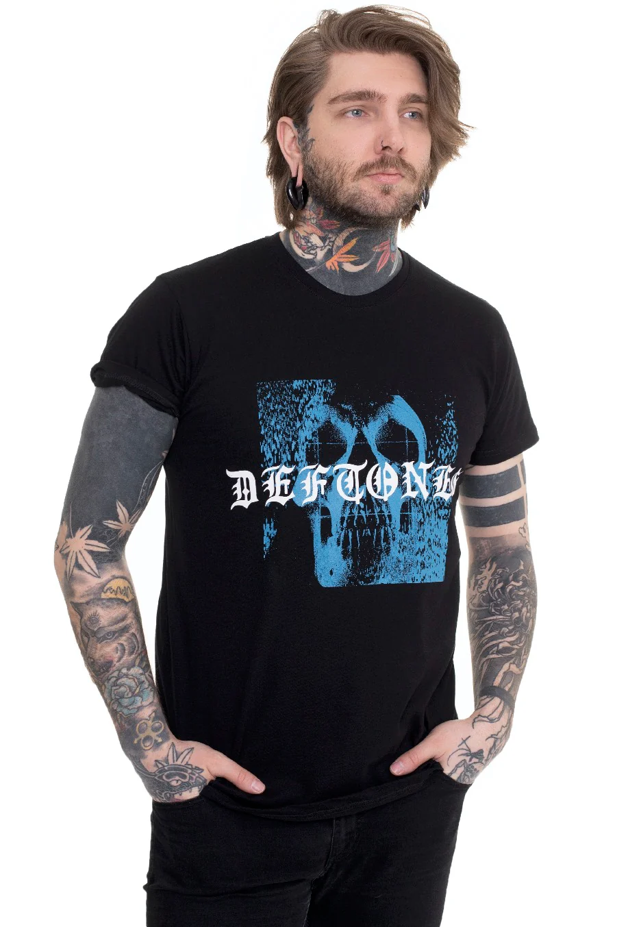 Static Skull - T-Shirt - Image 3