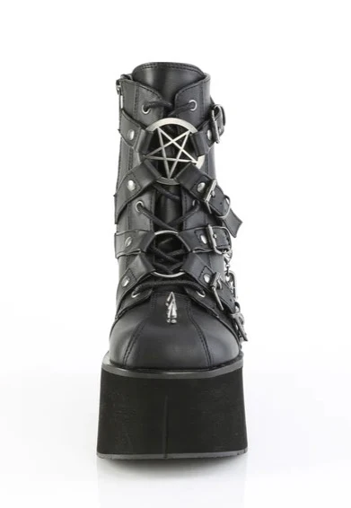 Kera 68 Black Vegan Leather - Girl Shoes - Image 3