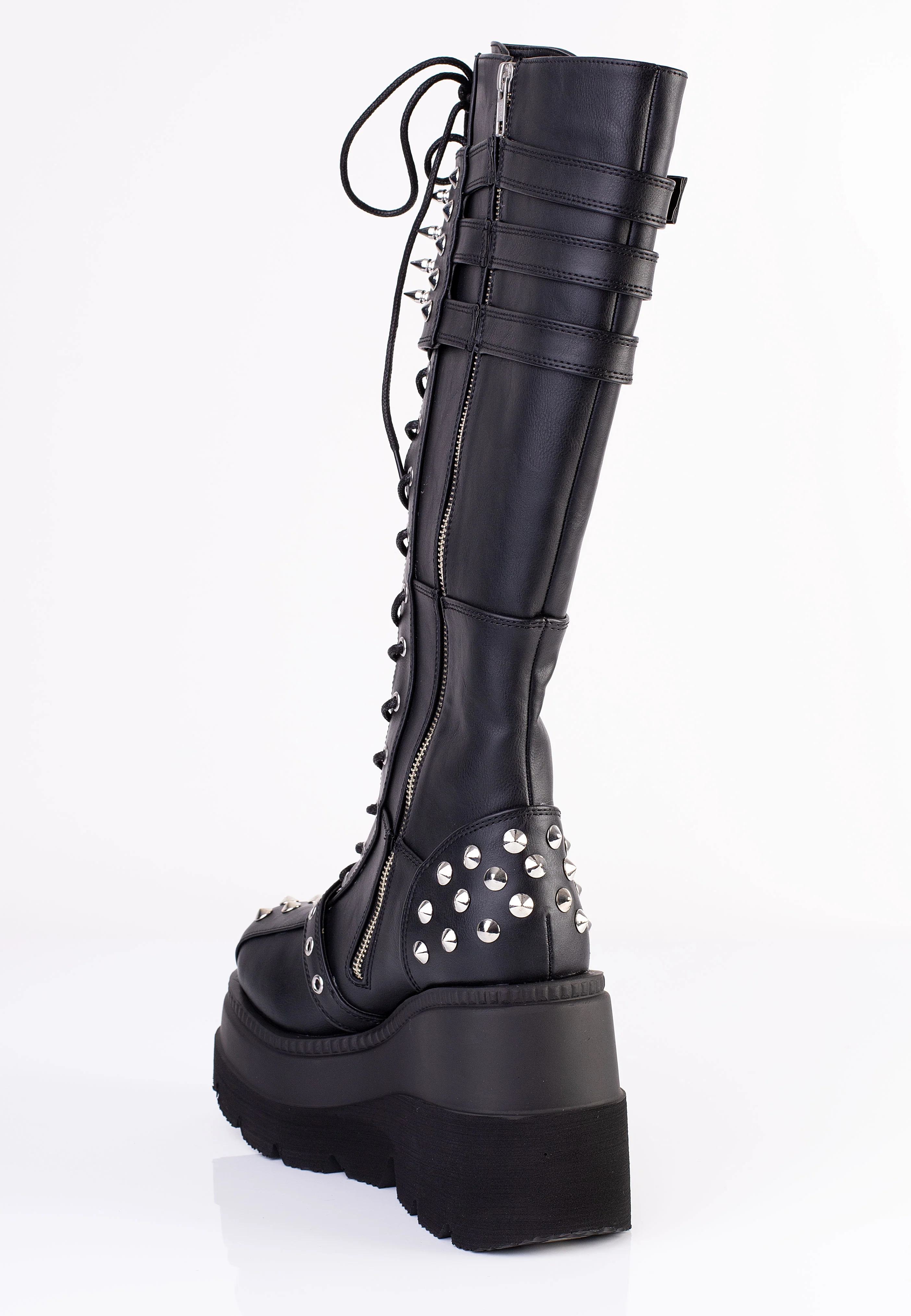 Shaker 225 Black Vegan Leather - Girl Shoes - Image 3