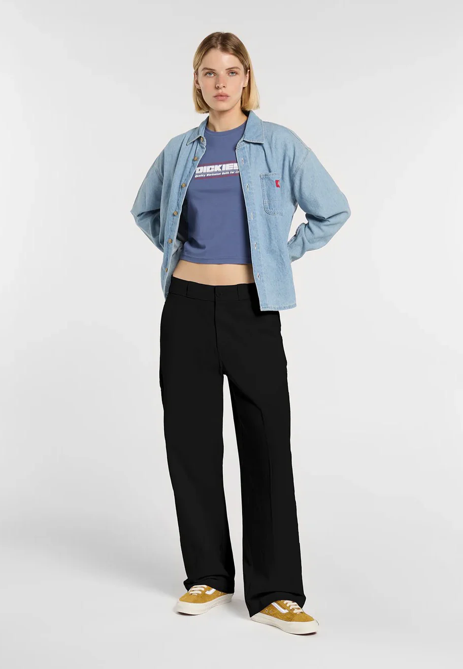 247 Loose Work W Black - Pants - Image 2