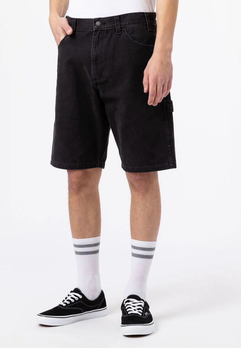 Duck Canvas Stone Washed Black - Shorts