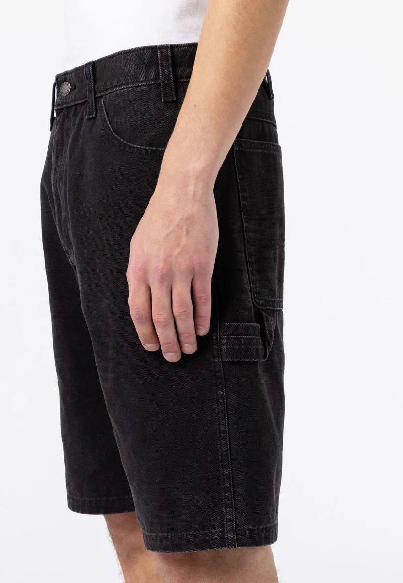 Duck Canvas Stone Washed Black - Shorts - Image 3