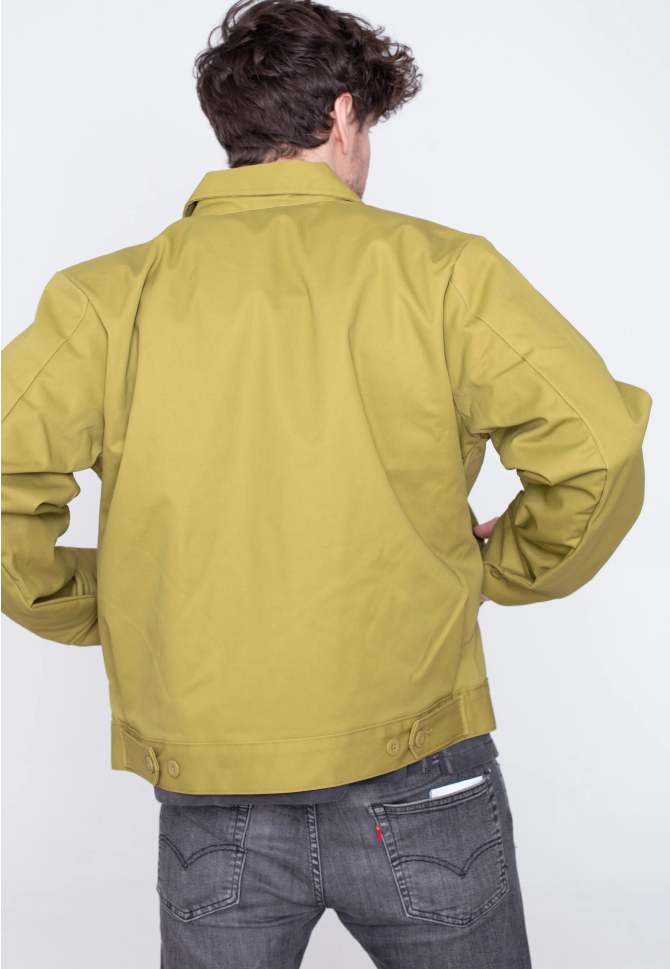 Lined Eisenhower Rec Green Moss - Jacket - Image 5