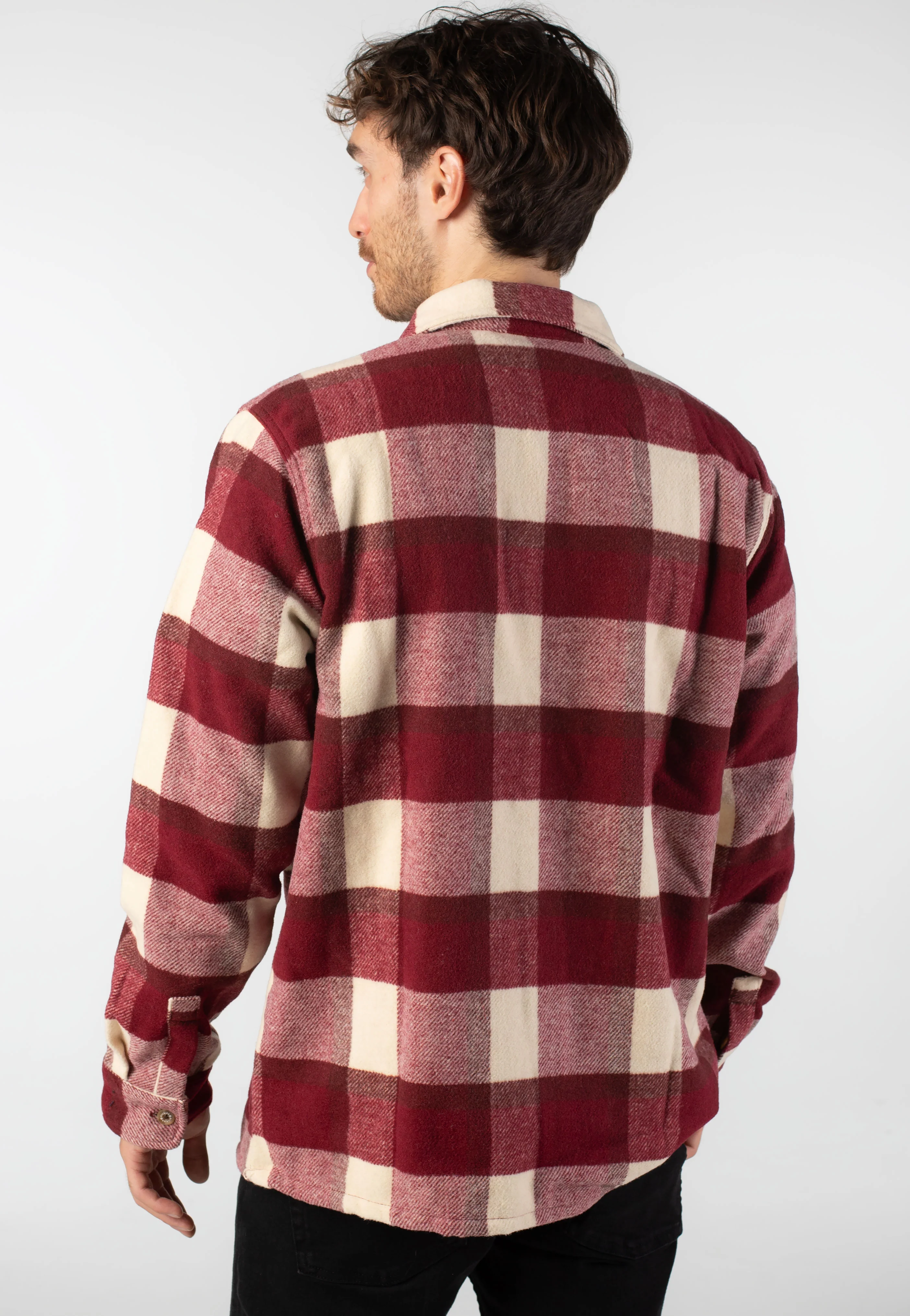 Plaid Coaling Tibetan Red - Shirt - Image 2