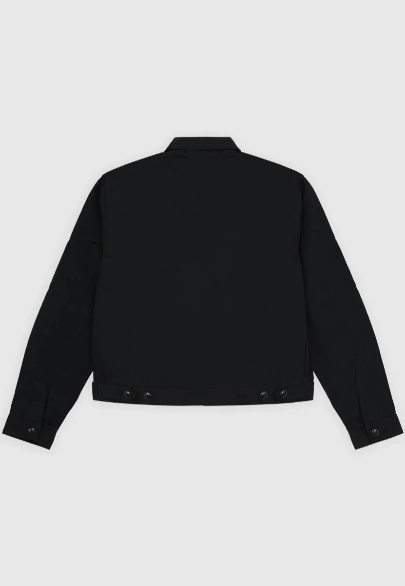 Unlined Cropped Ike Black - Jacket - Image 7