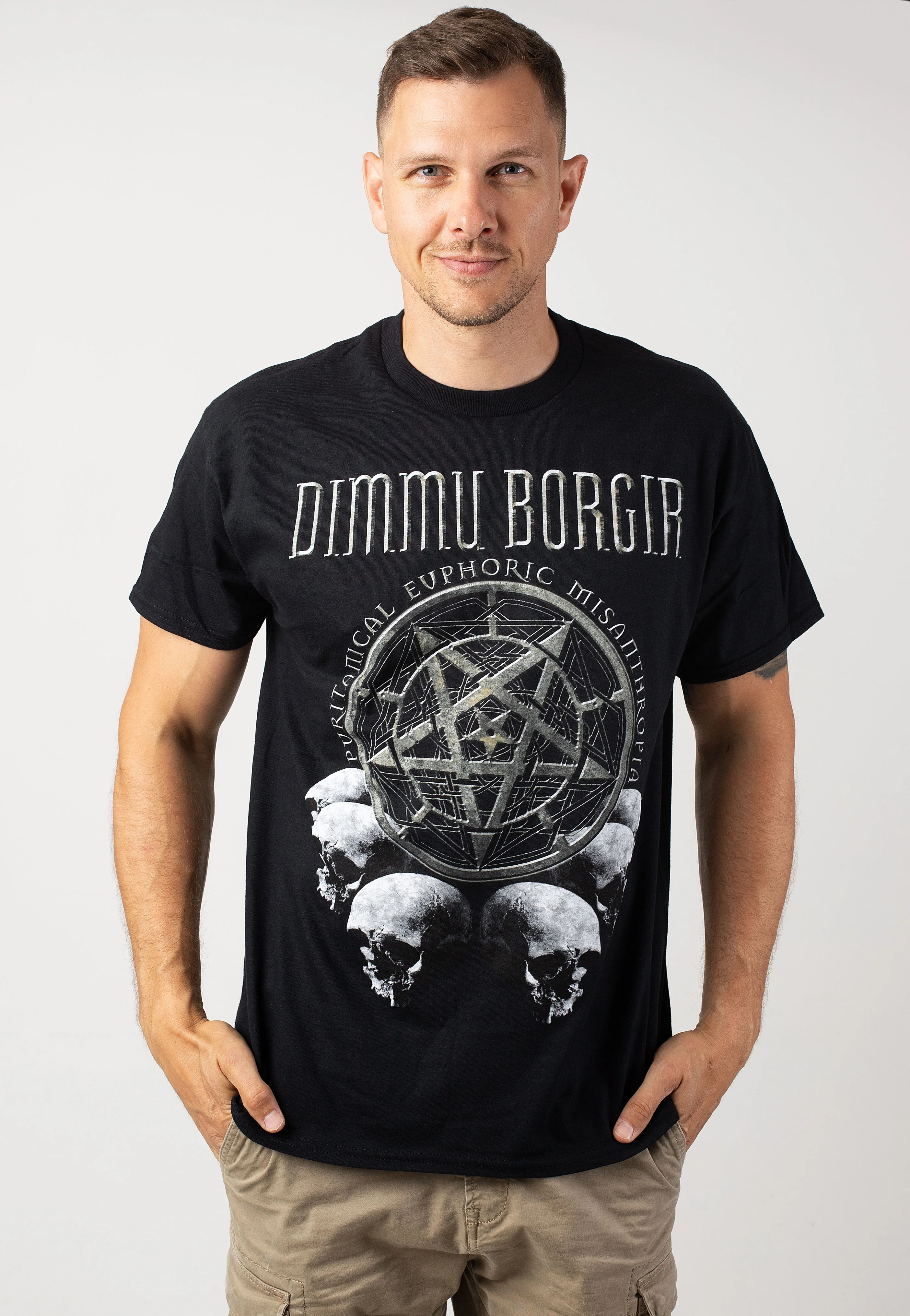 Puritanical Euphoric Misanthropia (Skulls) - T-Shirt - Image 3