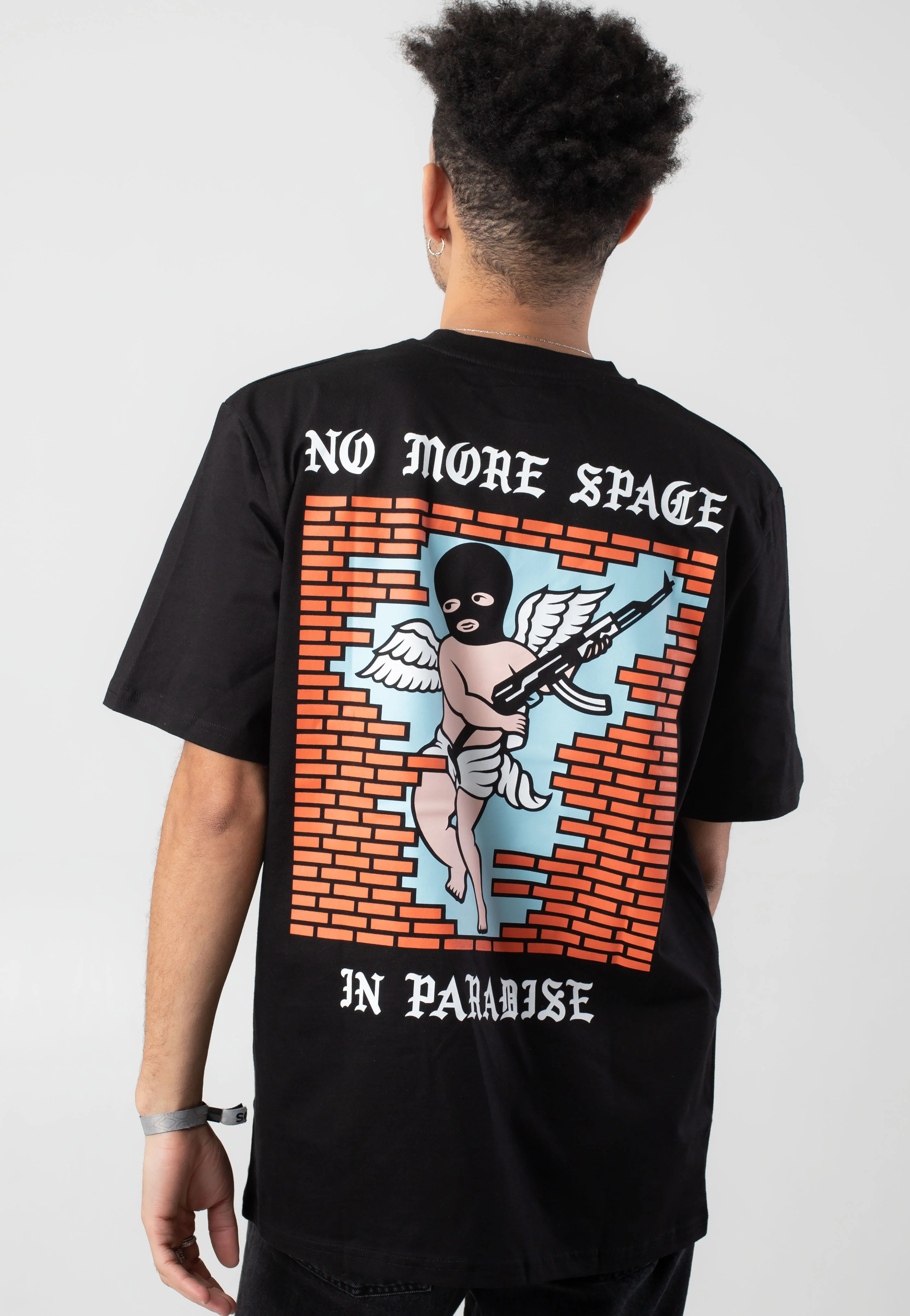 No More Space Black - T-Shirt - Image 2