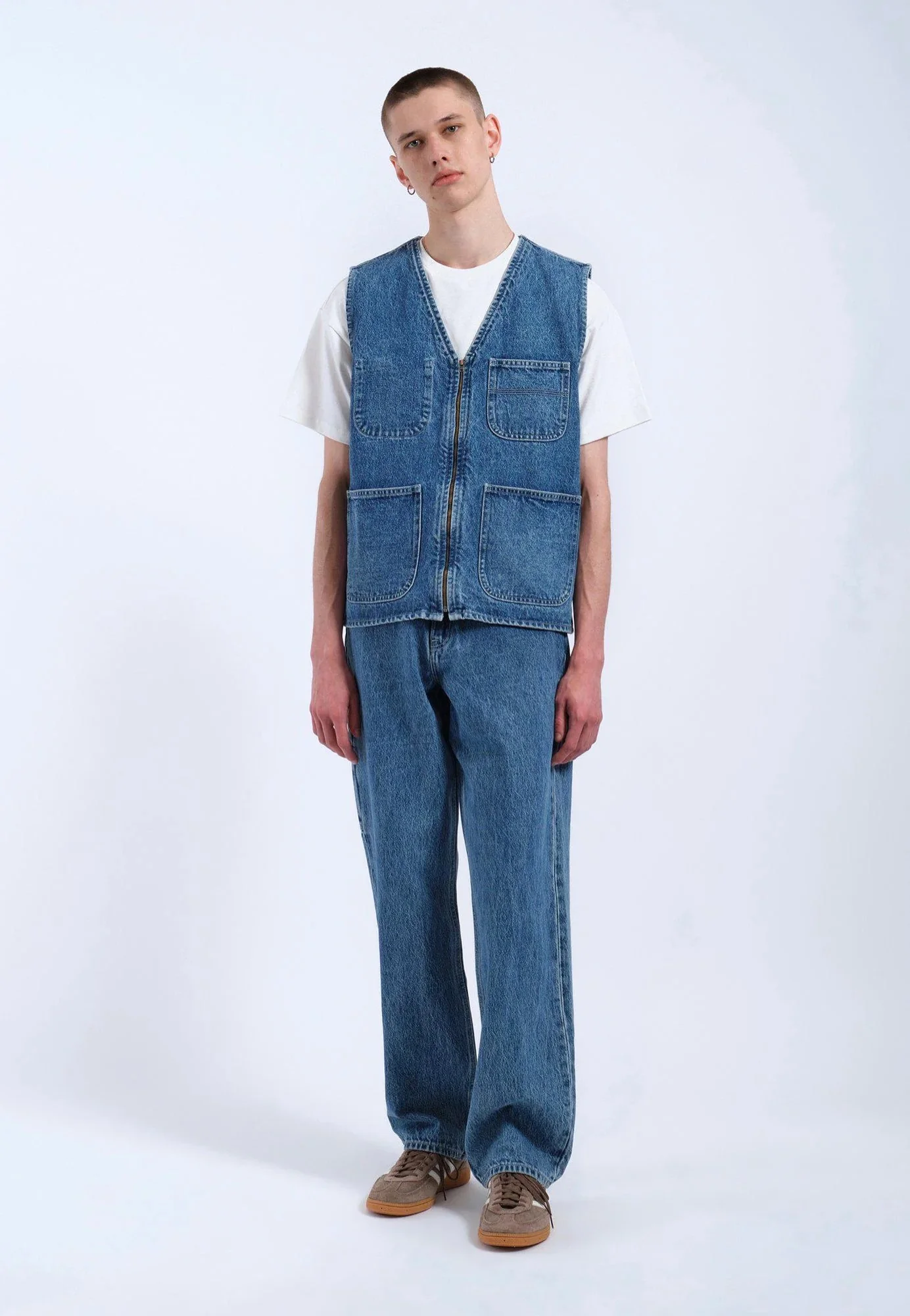 Denver Worker Stream Sky Retro Contrast - Vest - Image 2