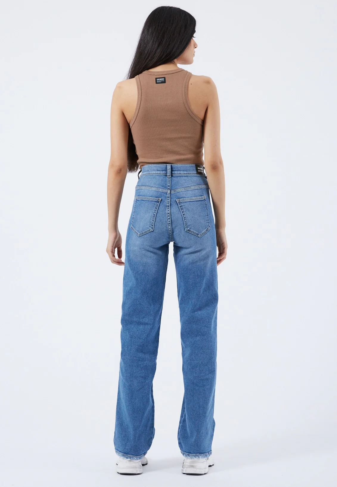 Moxy Straight Cape Sky Worn Hem - Jeans - Image 4