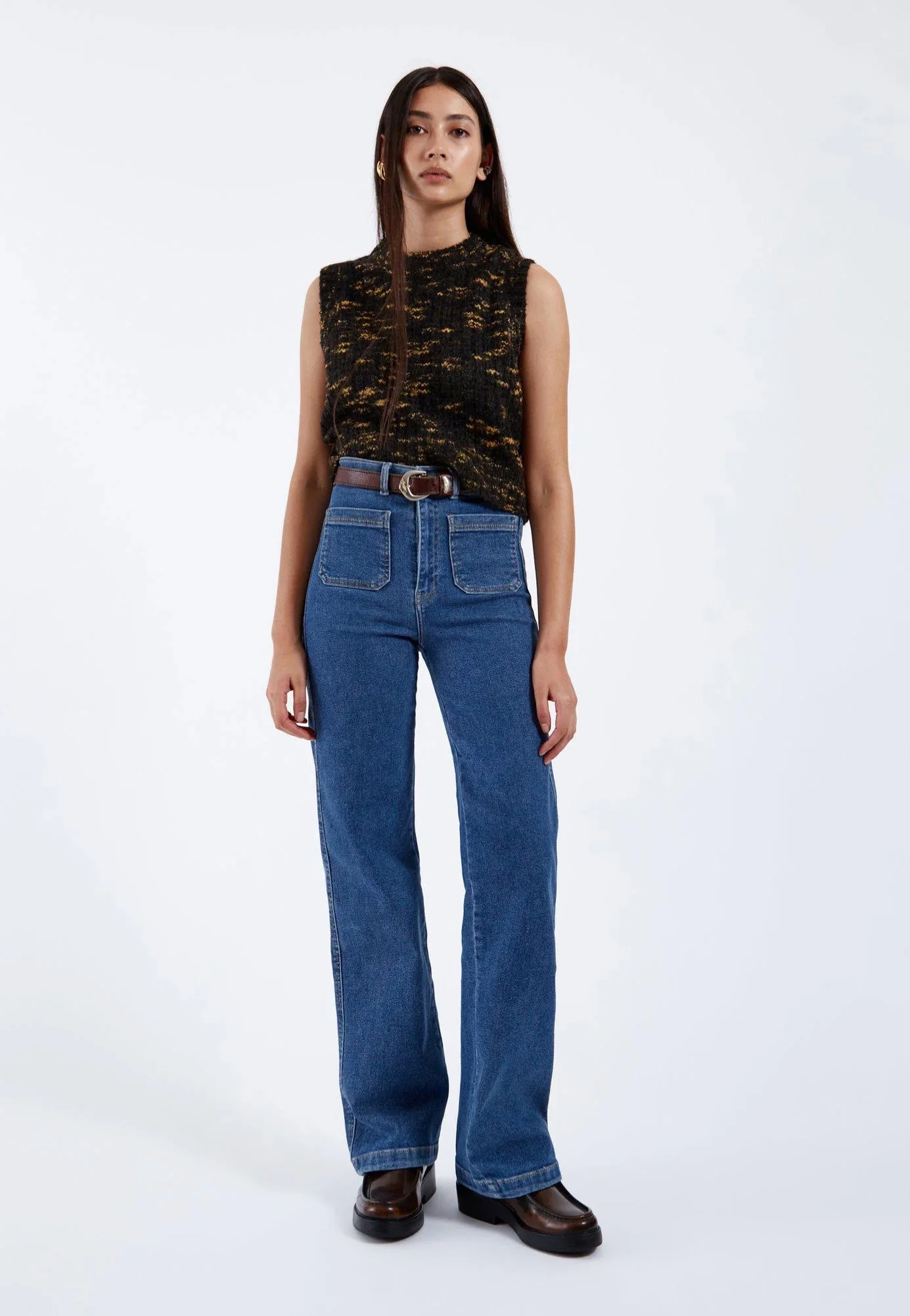 Moxy Straight Patch Cape Mid Retro - Jeans - Image 2