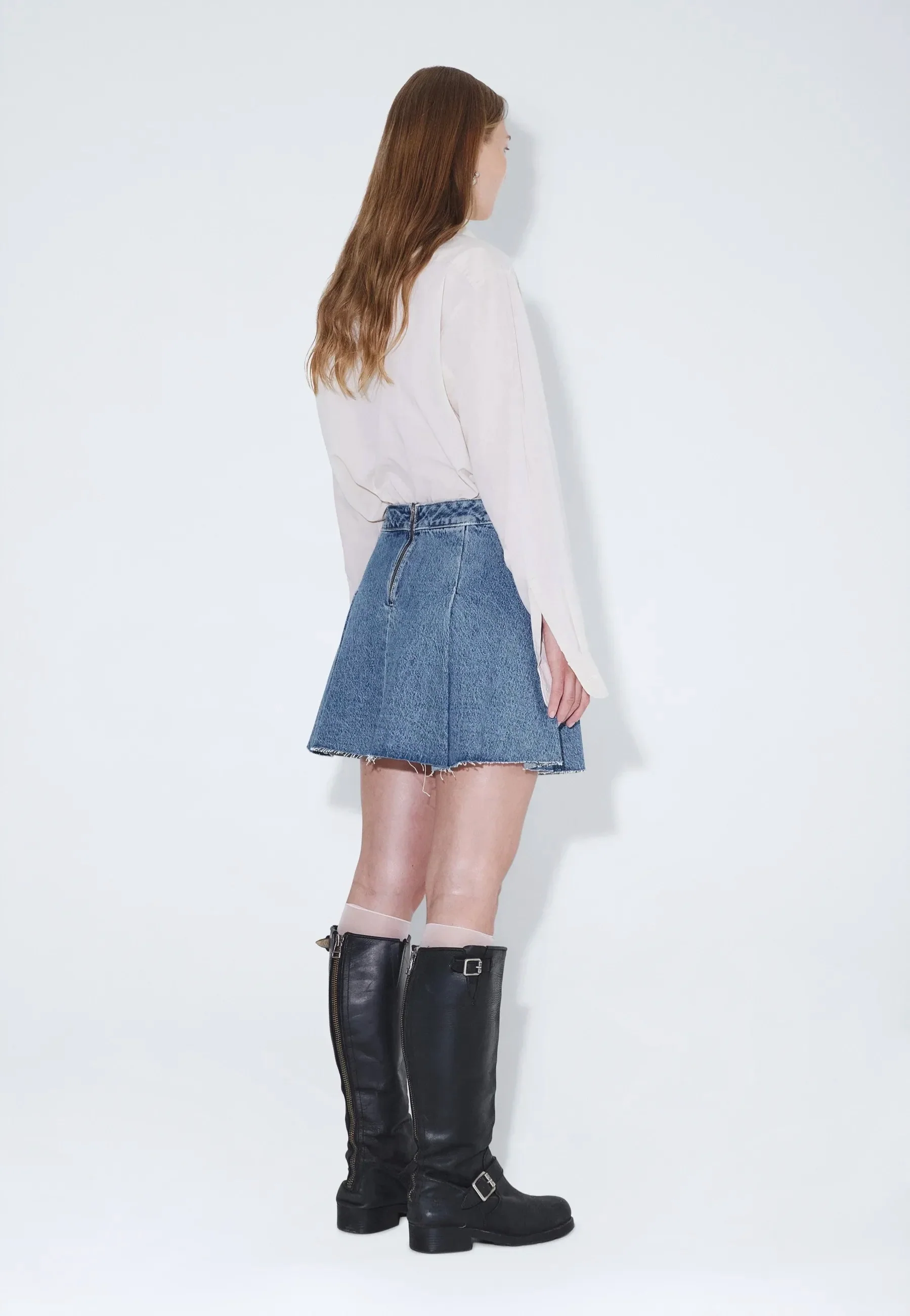 Tone Drift Sky Retro - Skirt - Image 6