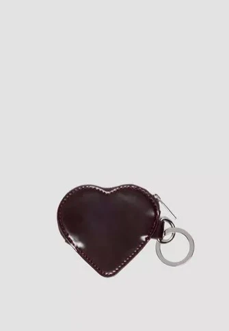 Heart Cherry Red Oxford Rub Off - Wallet - Image 3