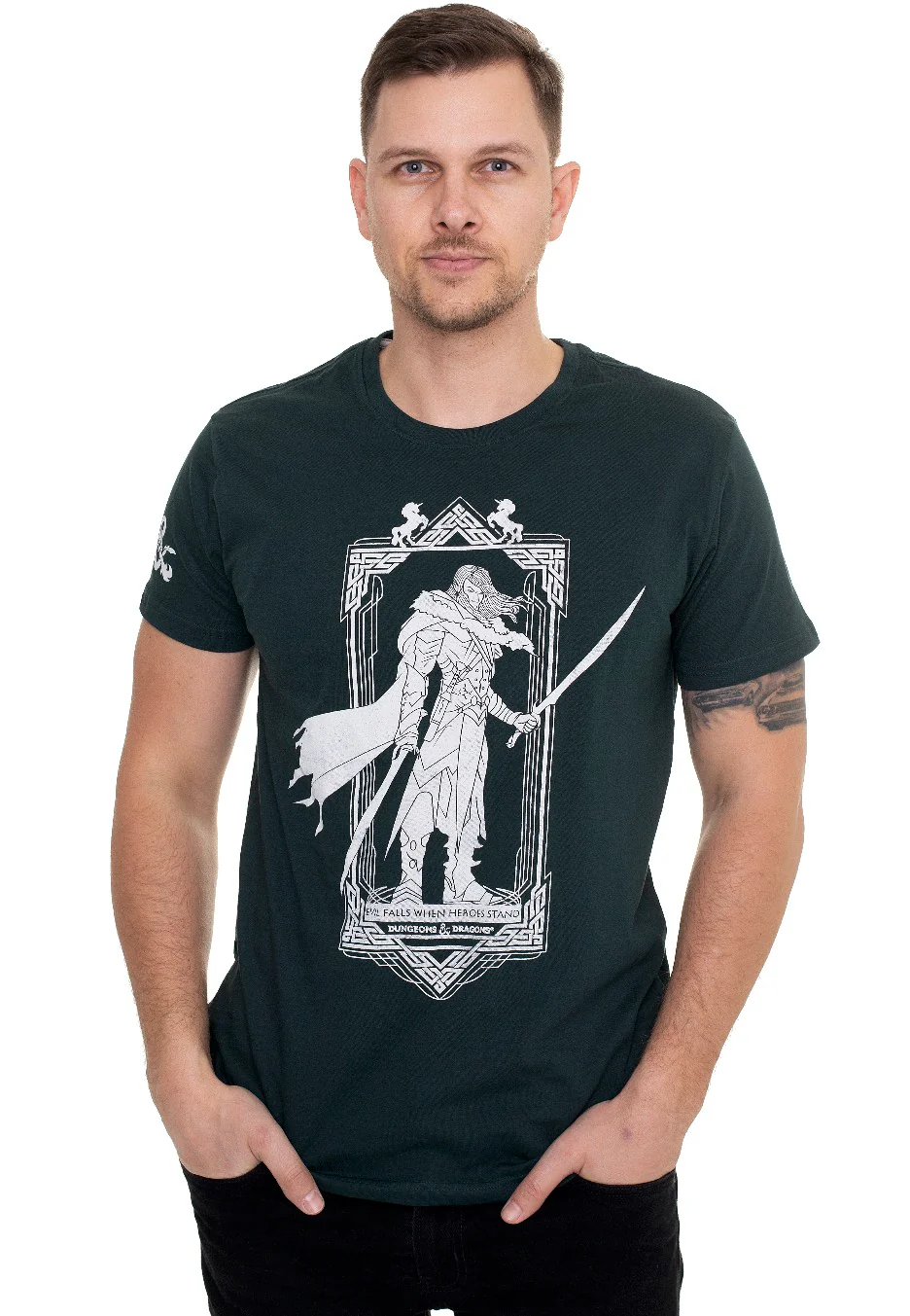 Drizzt Green - T-Shirt - Image 3