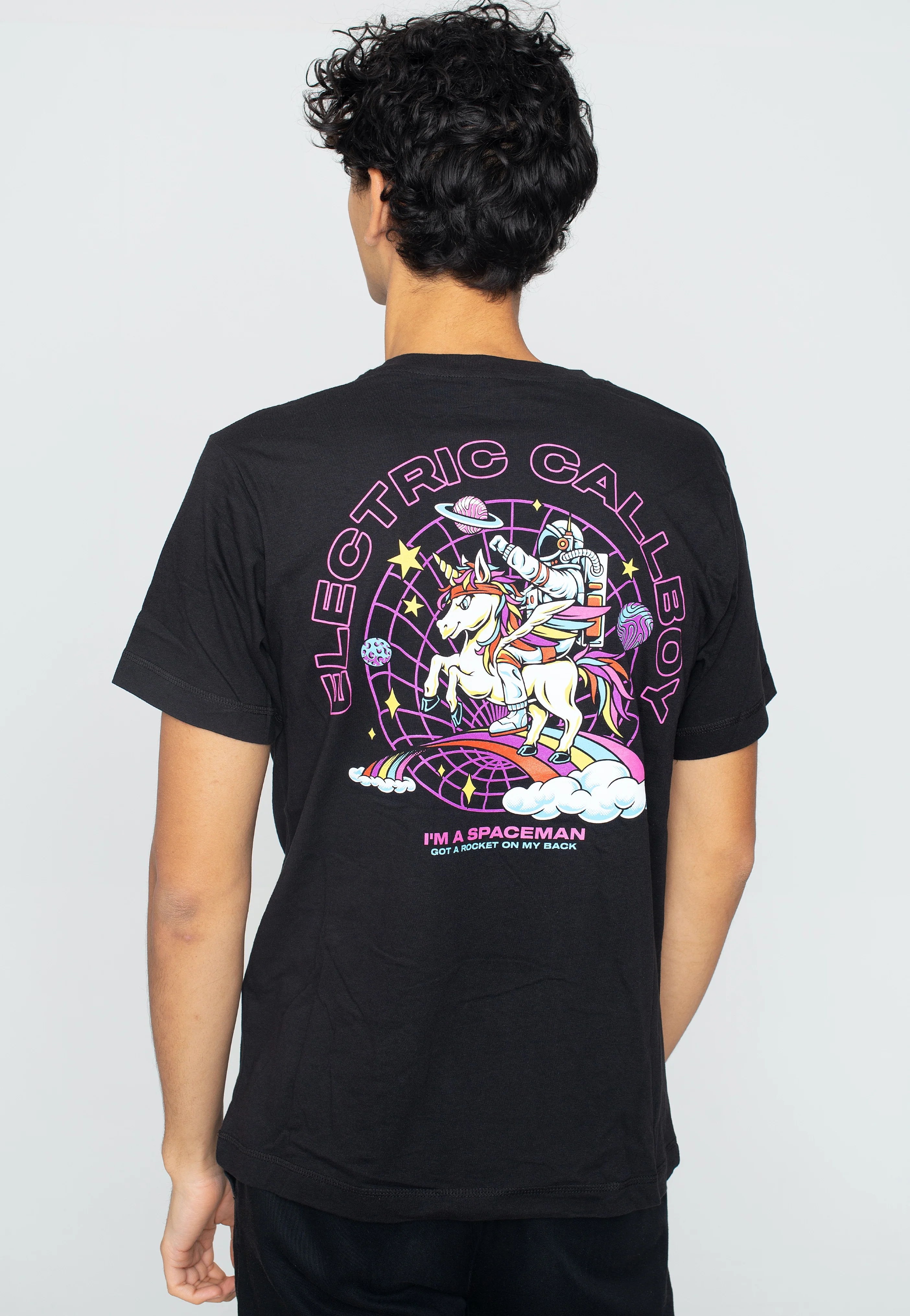 Spaceman Unicorn - T-Shirt - Image 5