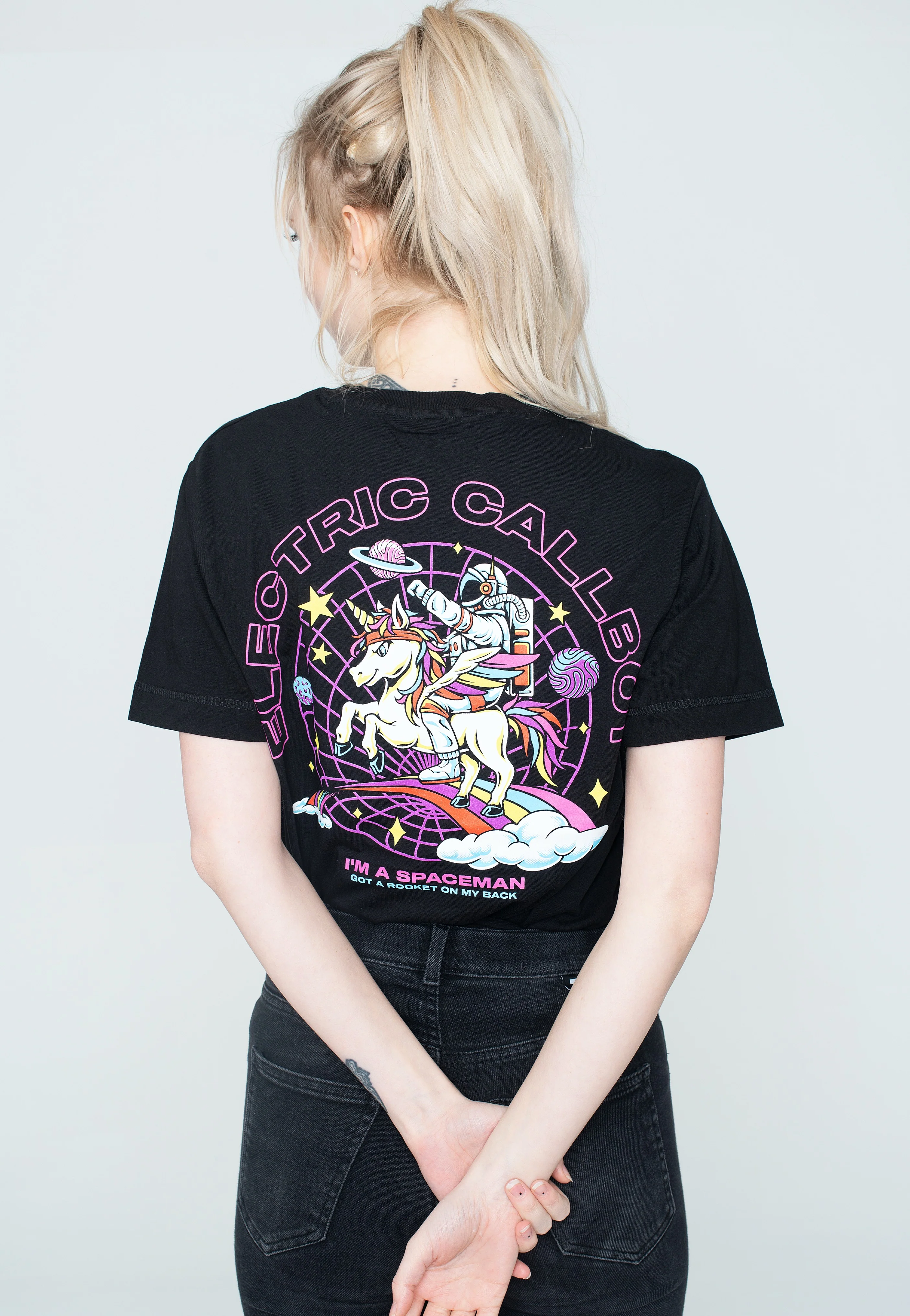 Spaceman Unicorn - T-Shirt - Image 8