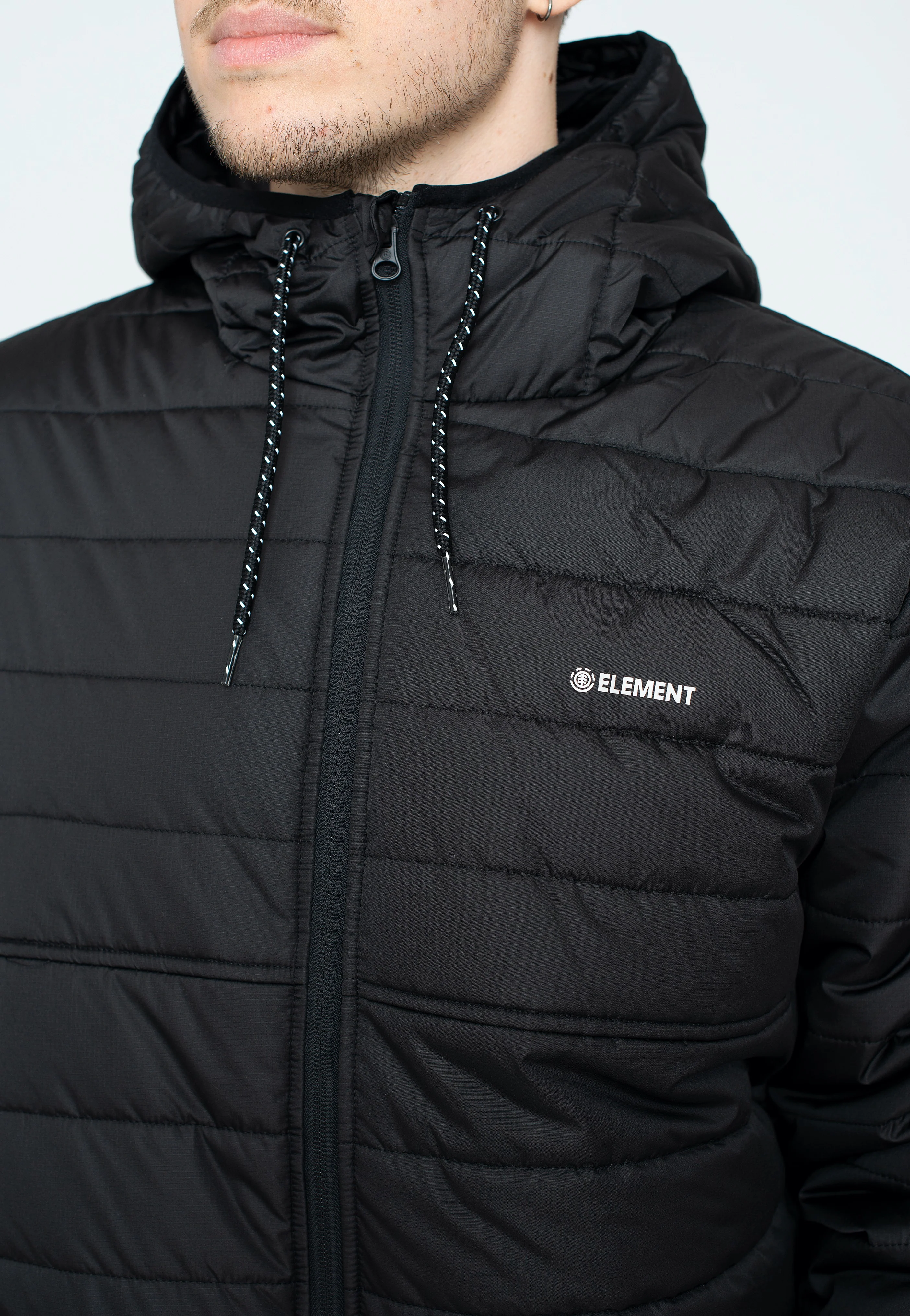 Alder Puff Fund Flint Black - Jacket - Image 2