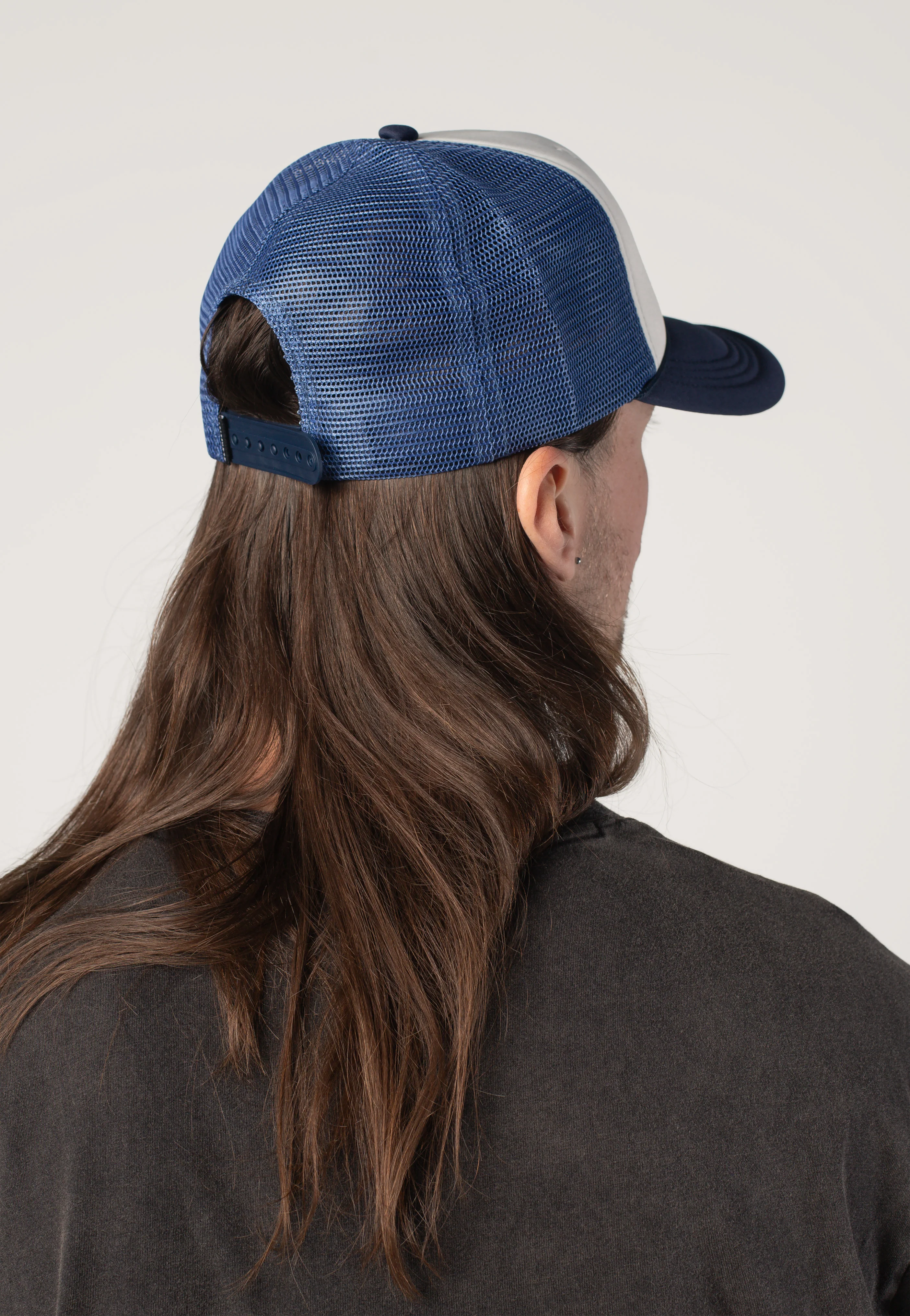 Printable Trucker Eclipse Navy - Cap - Image 6