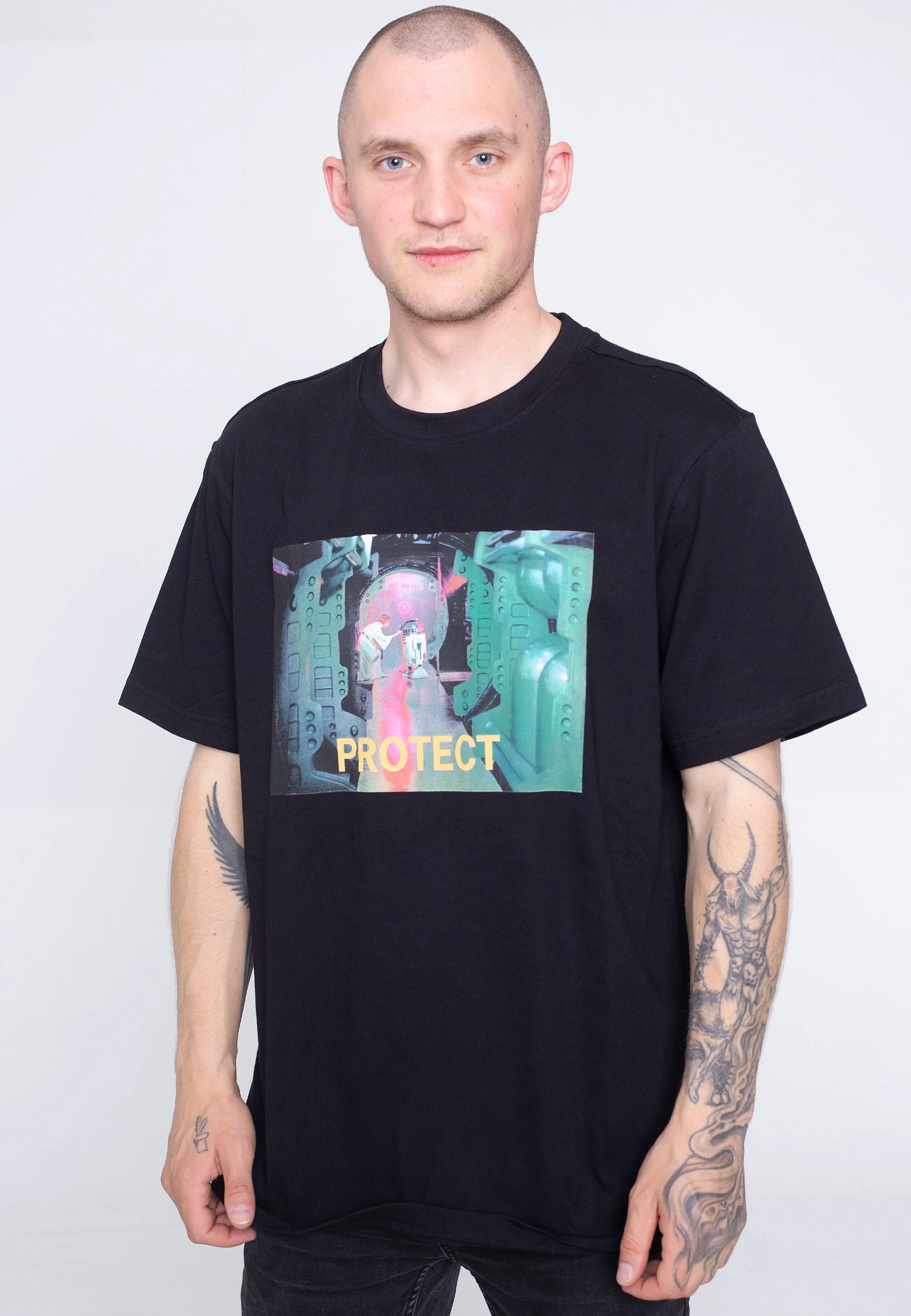 Protect Flint Black - T-Shirt