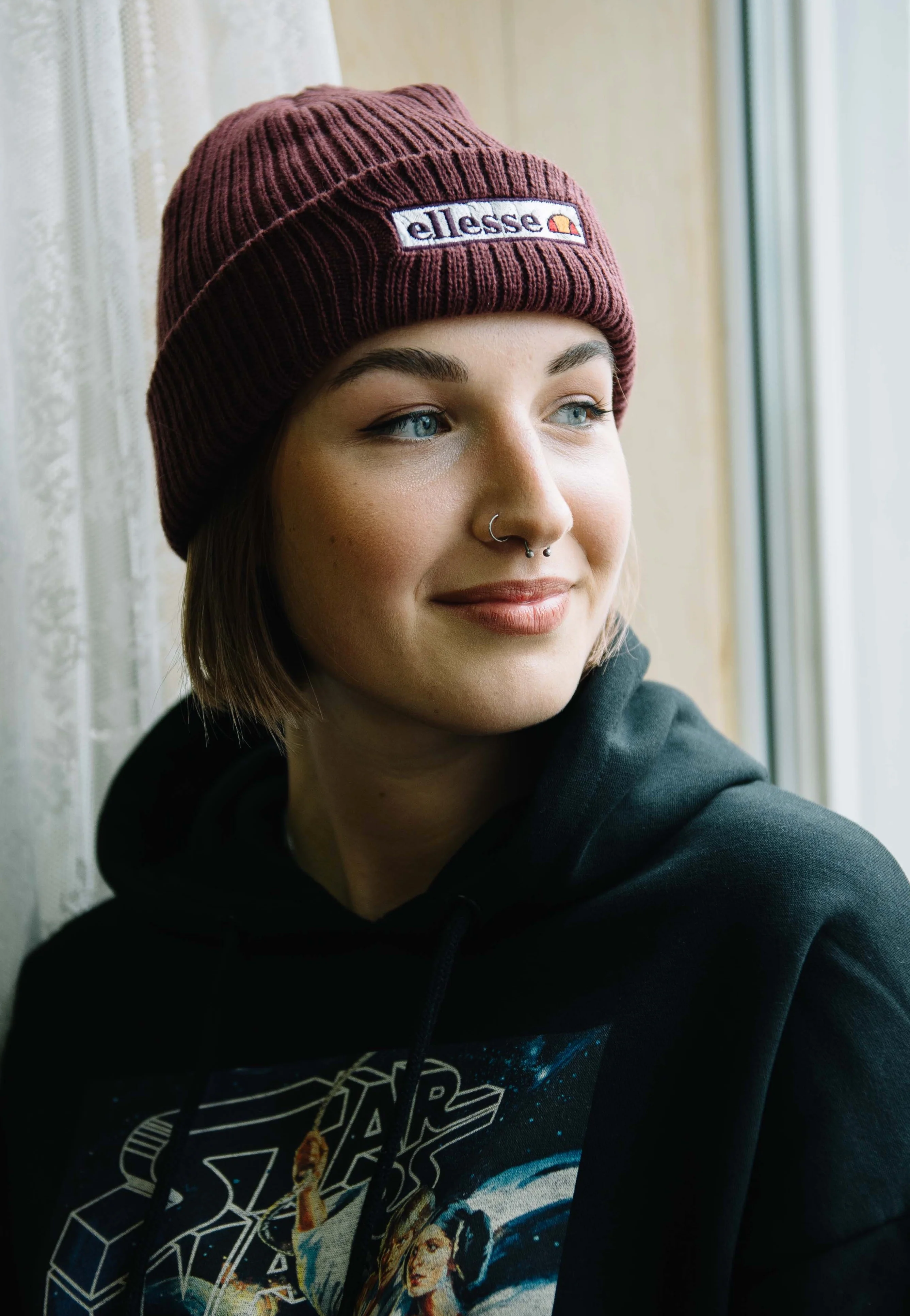 Anla Dark Purple - Beanie - Image 2