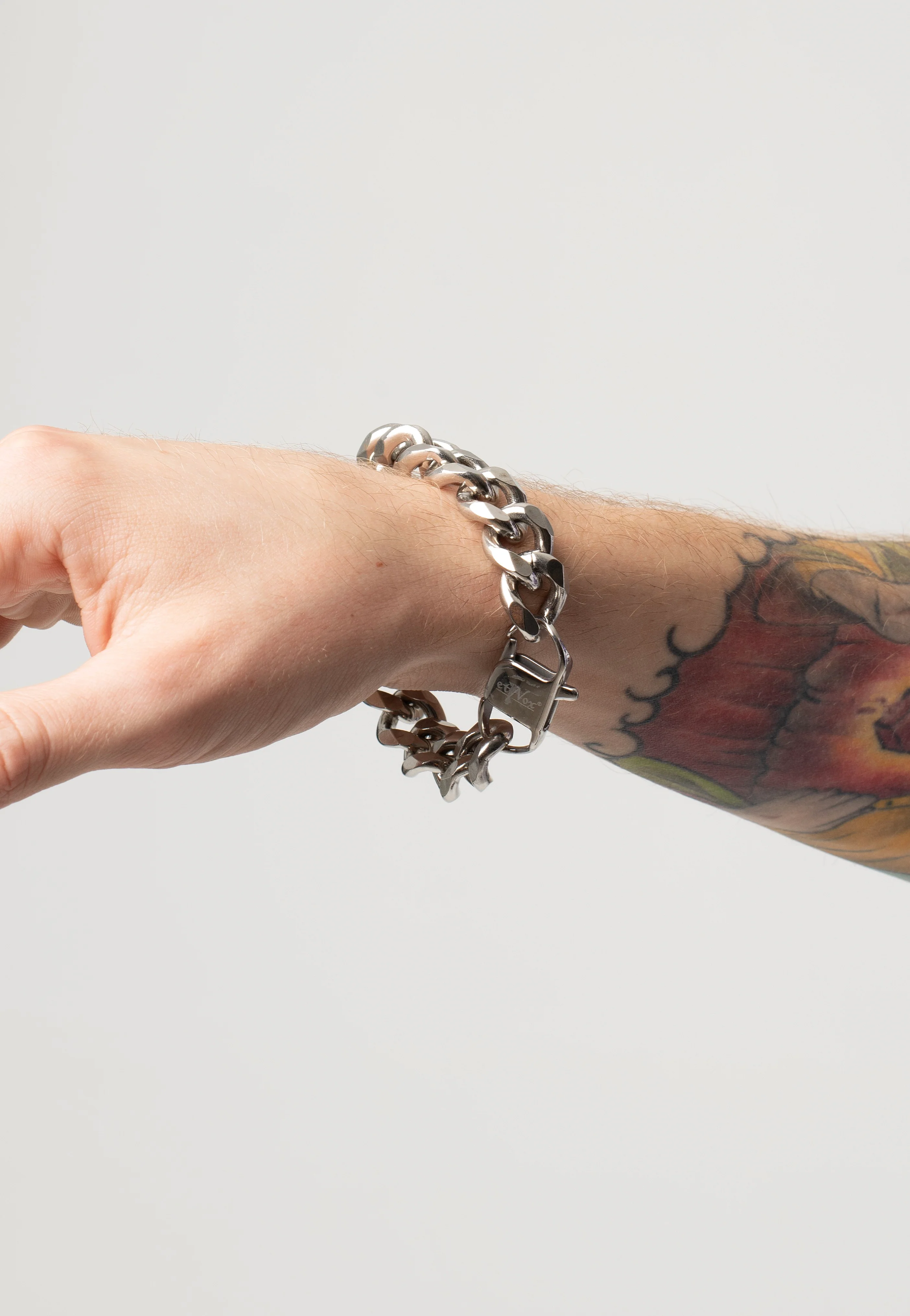 Panzerkette 15 mm Silver - Bracelet - Image 2